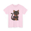 Cute Black Cat Halloween T- Shirt Printify