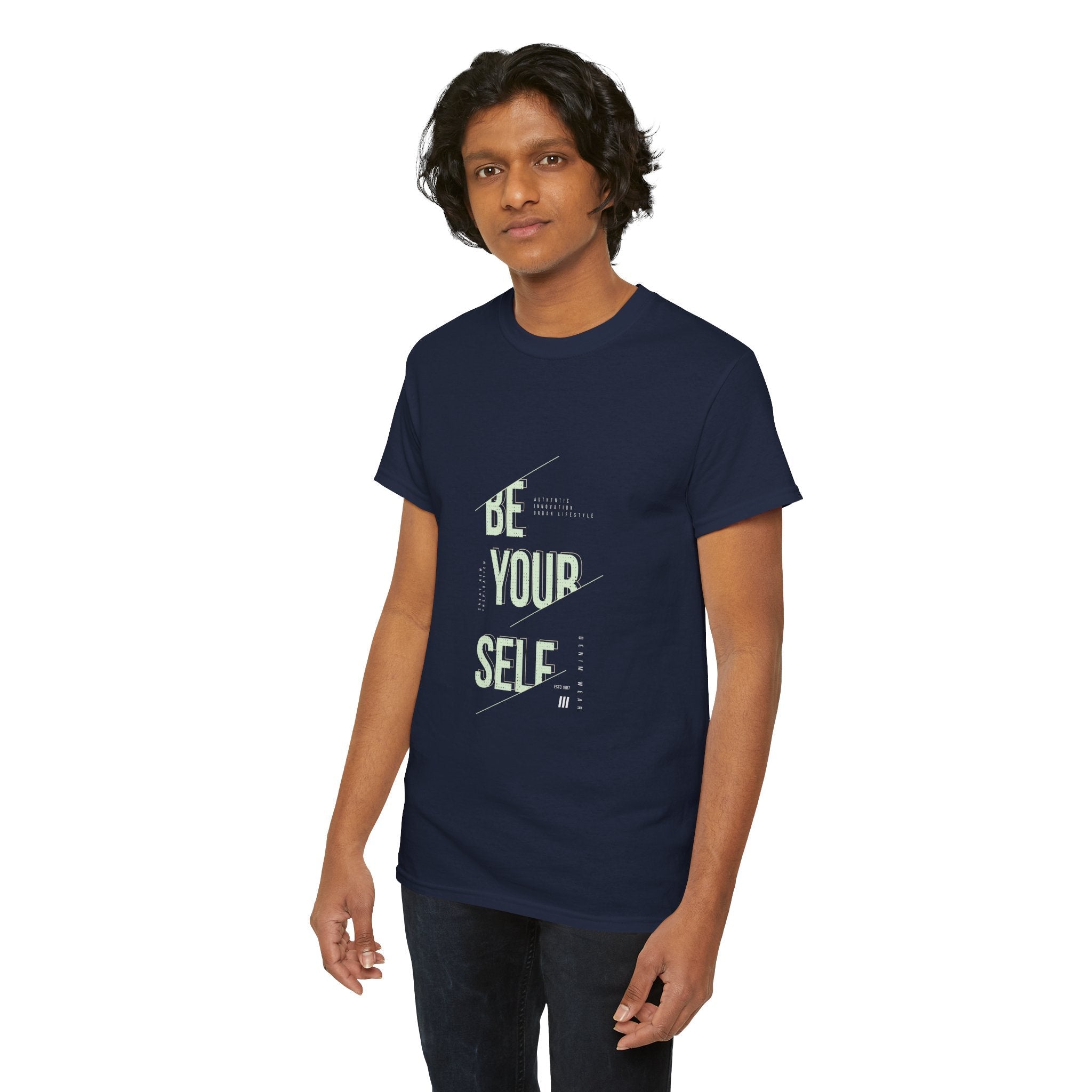 Be Your self  Slogan T-Shirt Printify