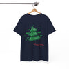 Funny Christmas Tree Graphic  T- Shirt Printify