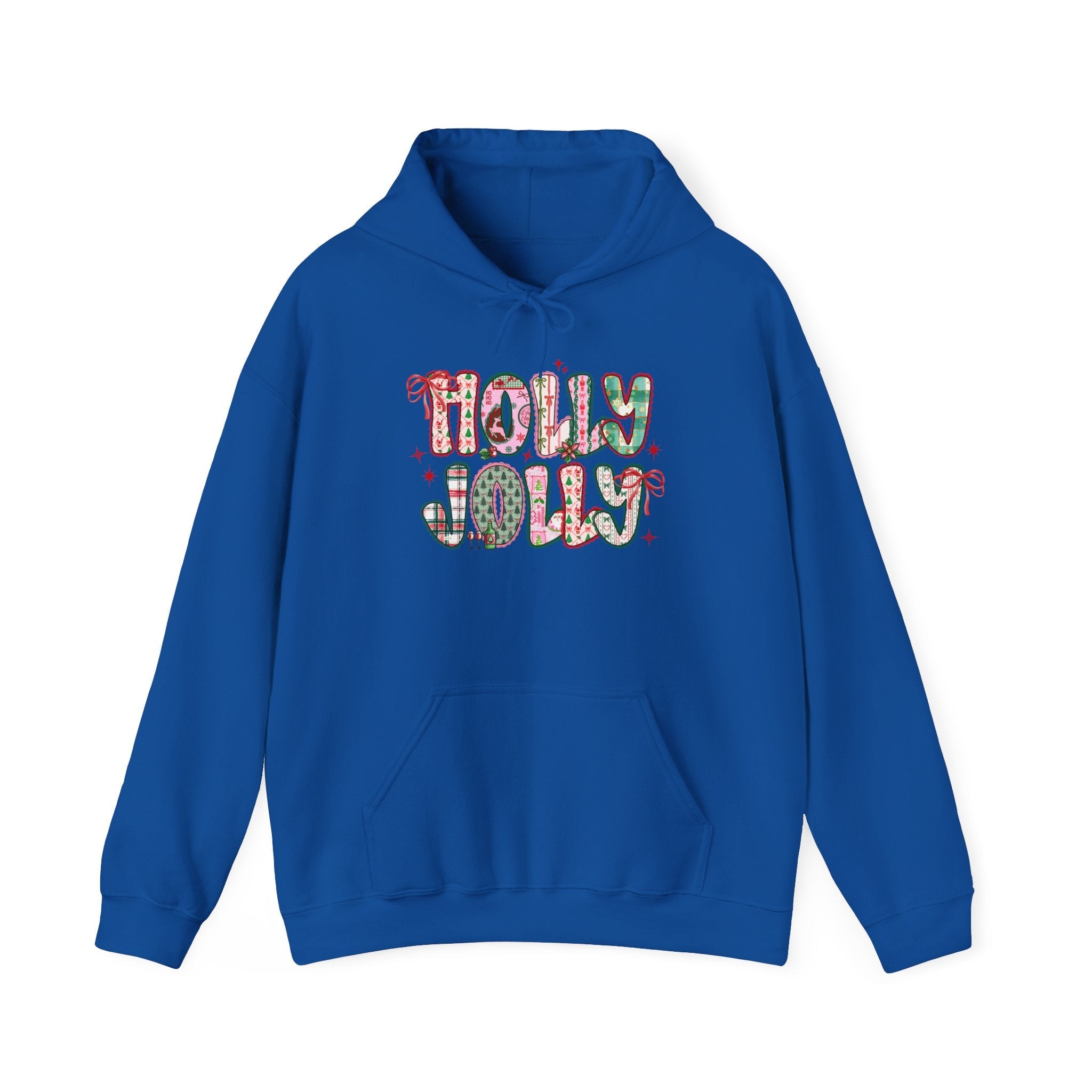 'Holly Jolly' Christmas Hoodie Printify