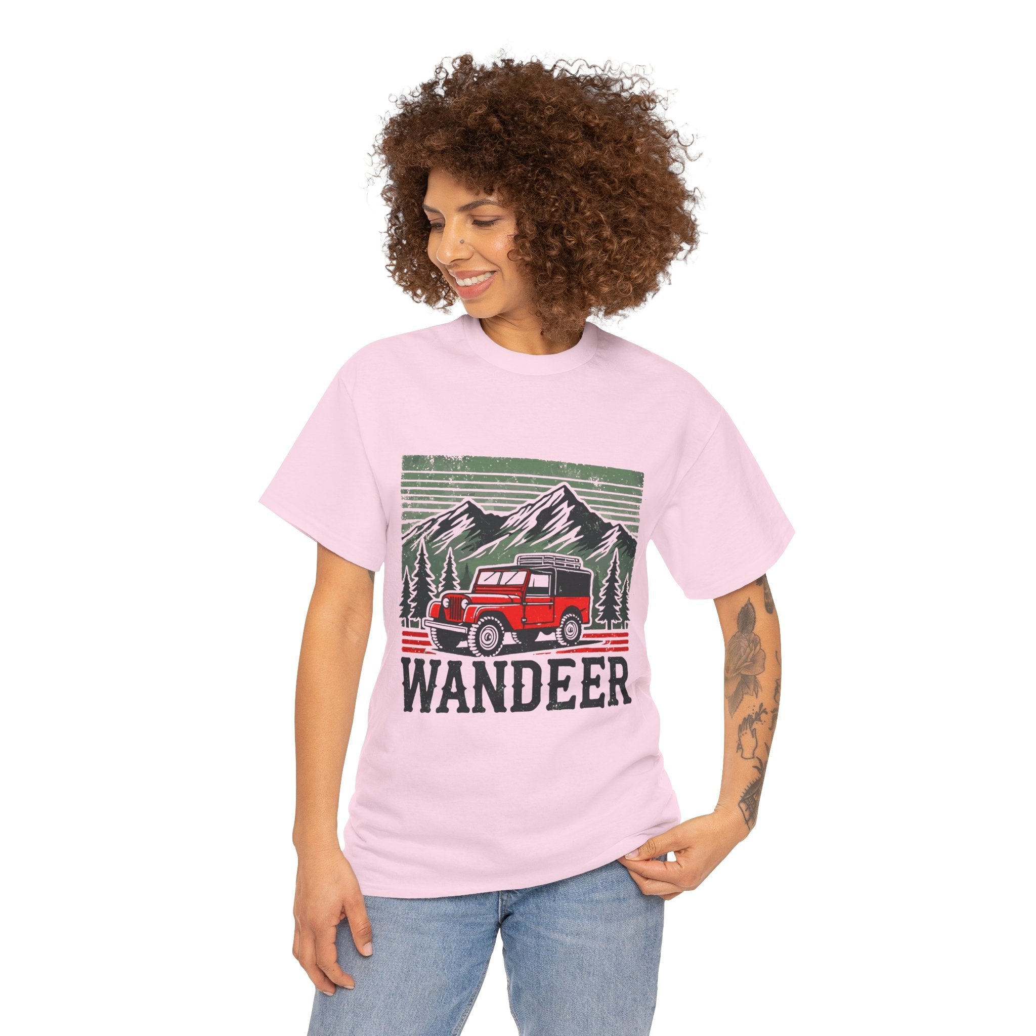 Wanderer Adventure Graphic T-Shirt Printify