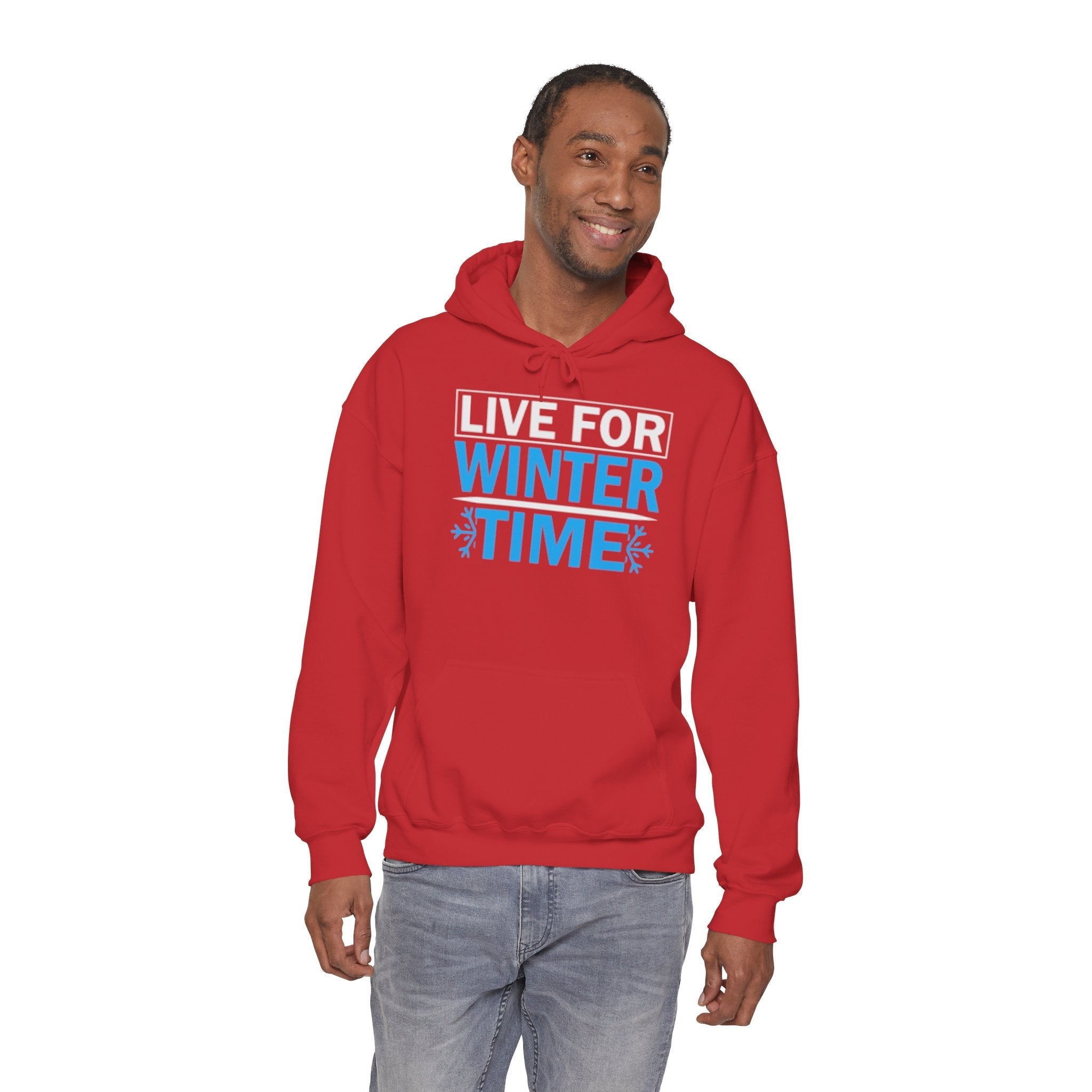 Live for Winter Time Hoodie Printify