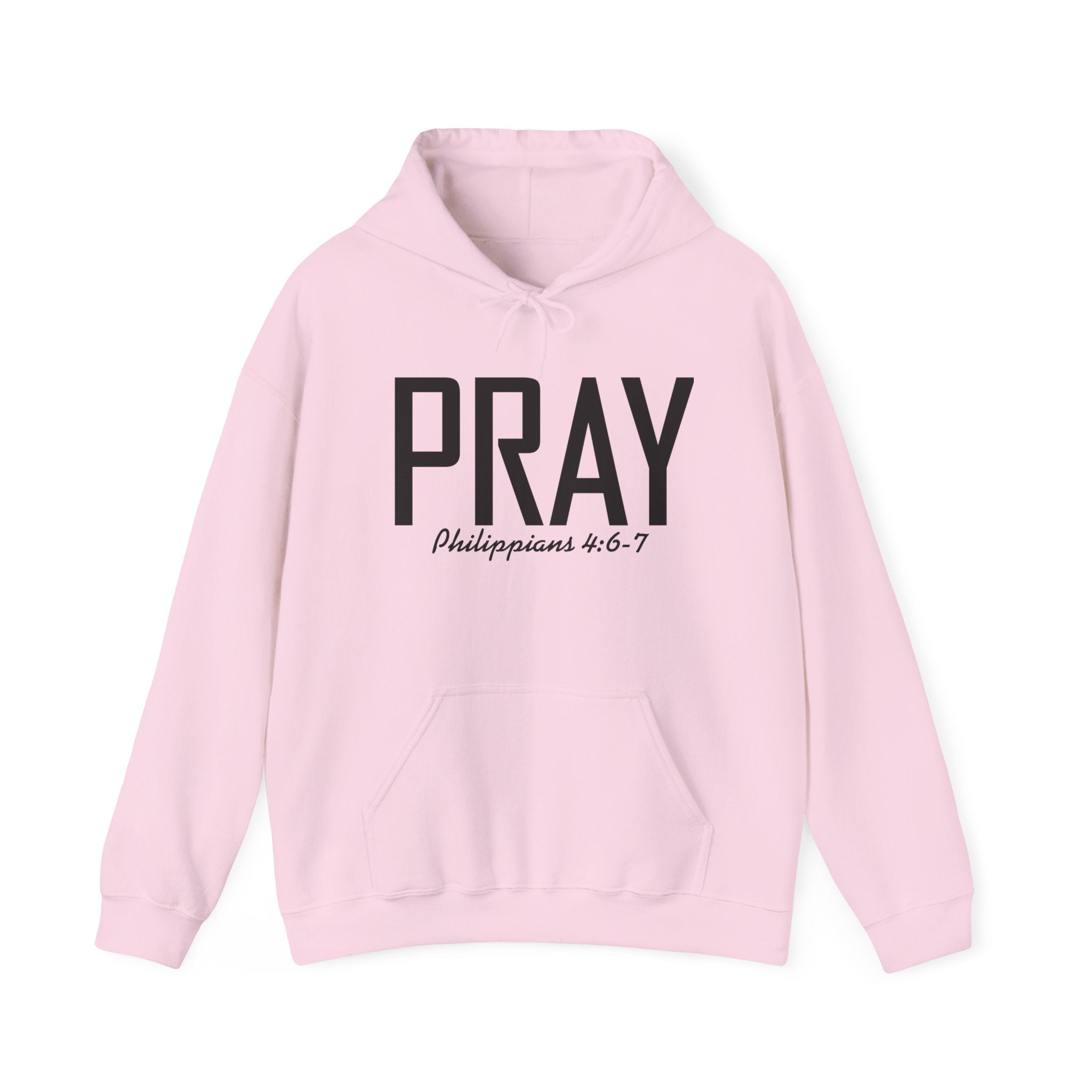 Pray Inspirational Christian Hoodie Printify
