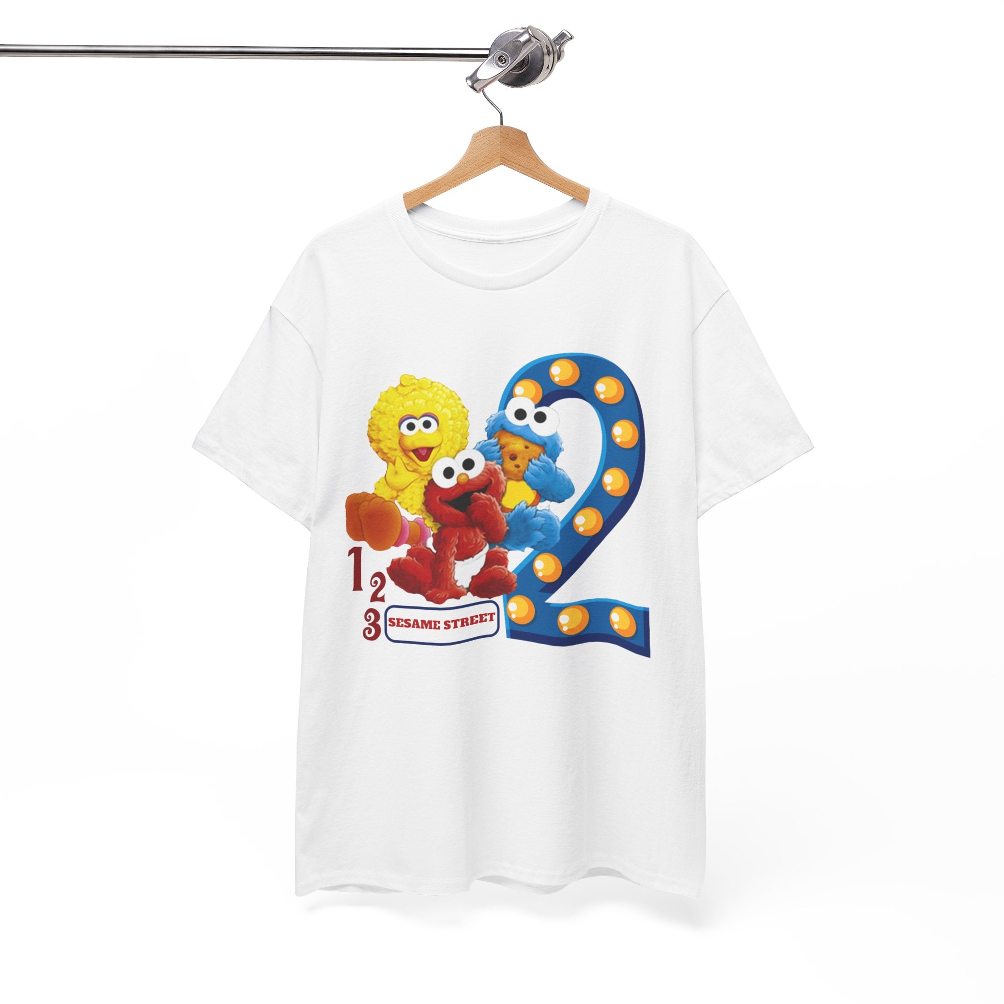 123 Sesame Street T-Shirt Printify