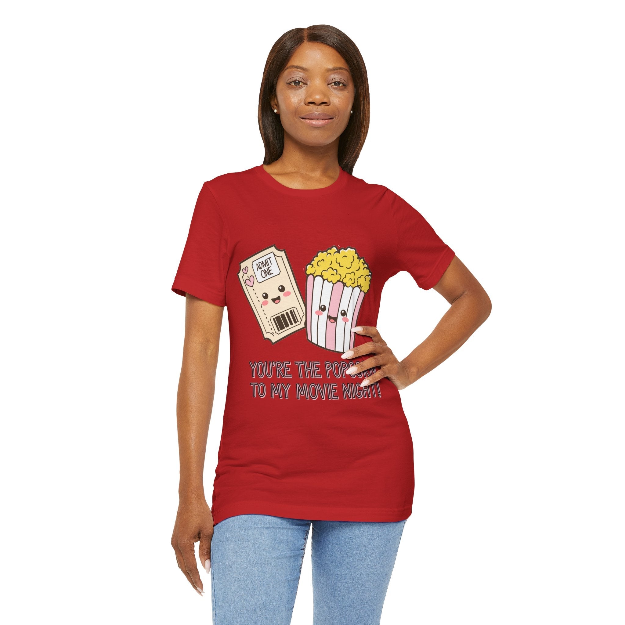 Movie Night Graphic T-Shirt Printify