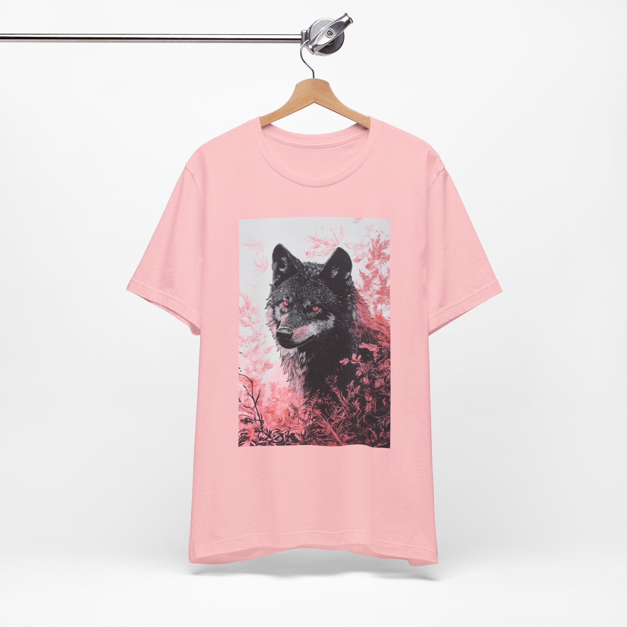 Artistic Wolf Graphic T- Shirt Printify
