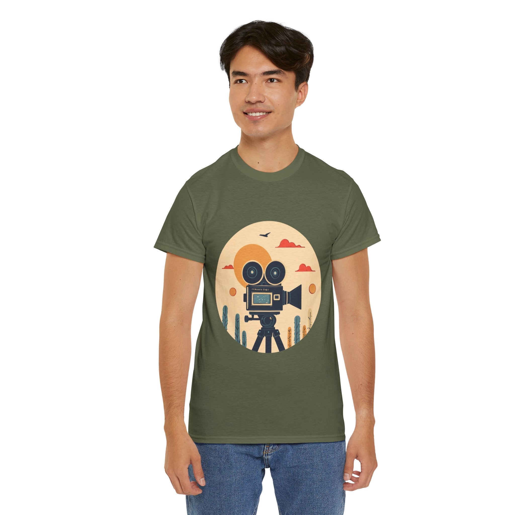 Vintage Film Camera T- Shirt Printify