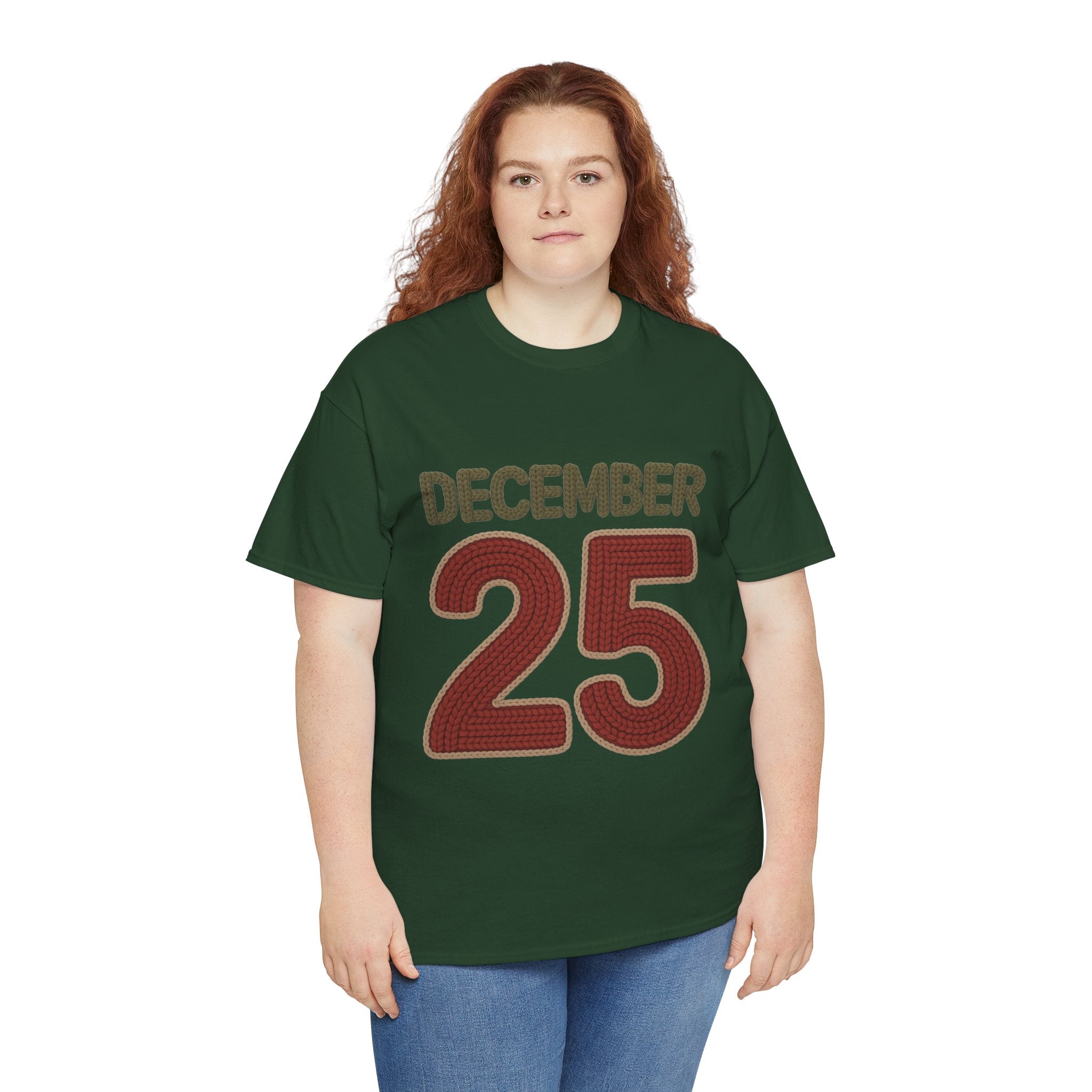December 25 Christmas Date T- Shirt Printify