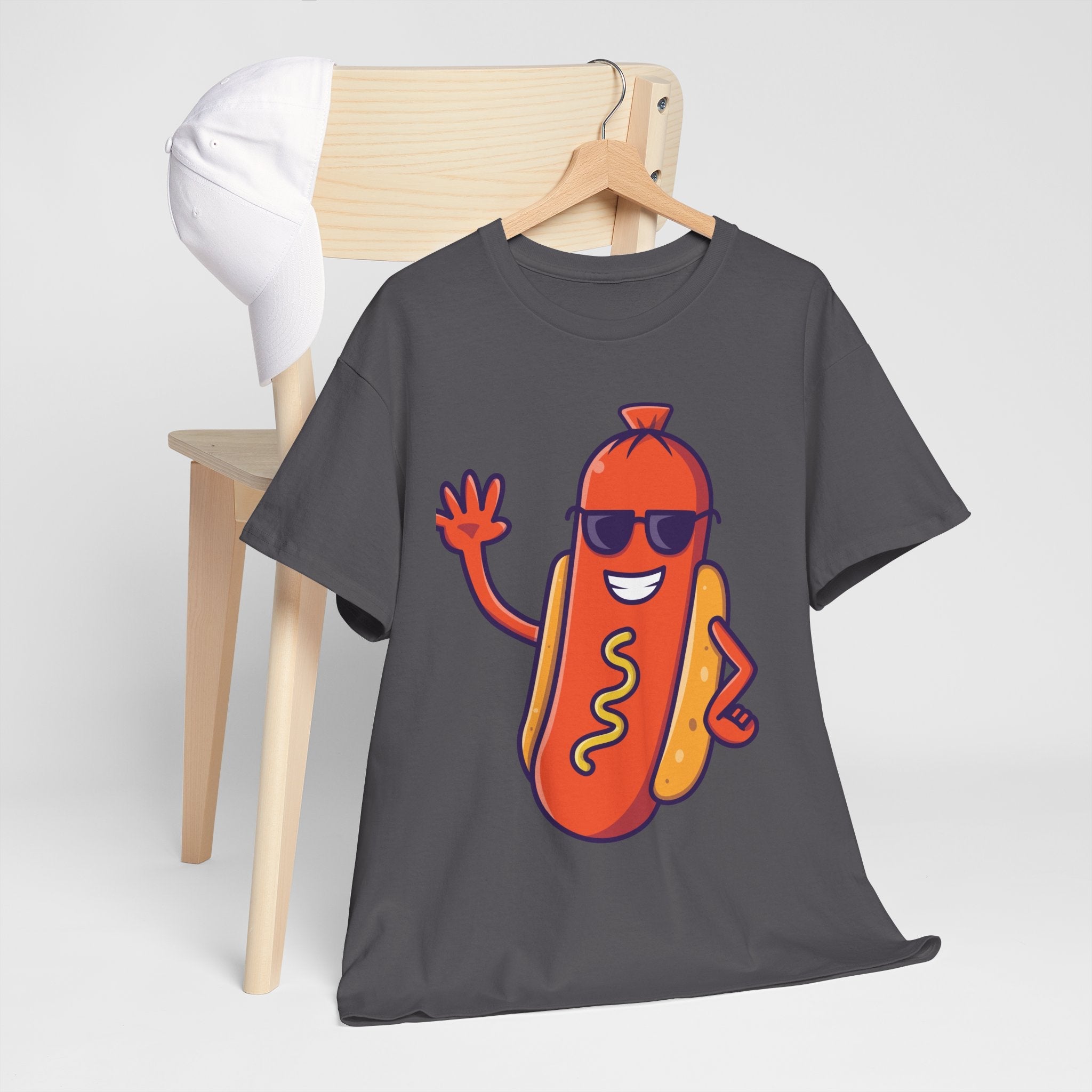 Sassy Hot Dog Graphic T- Shirt Printify