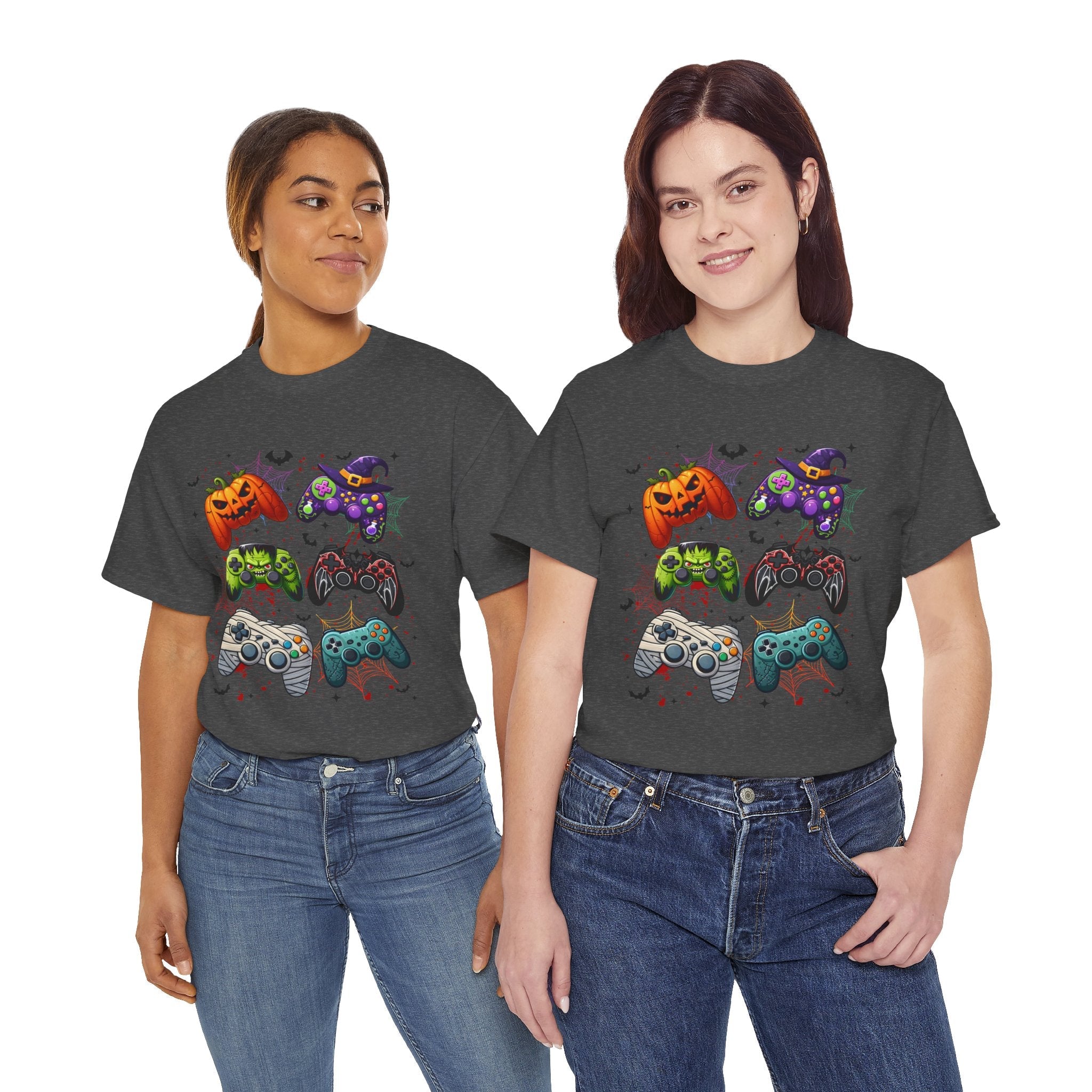 Halloween Gamer Unisex T- Shirt Printify