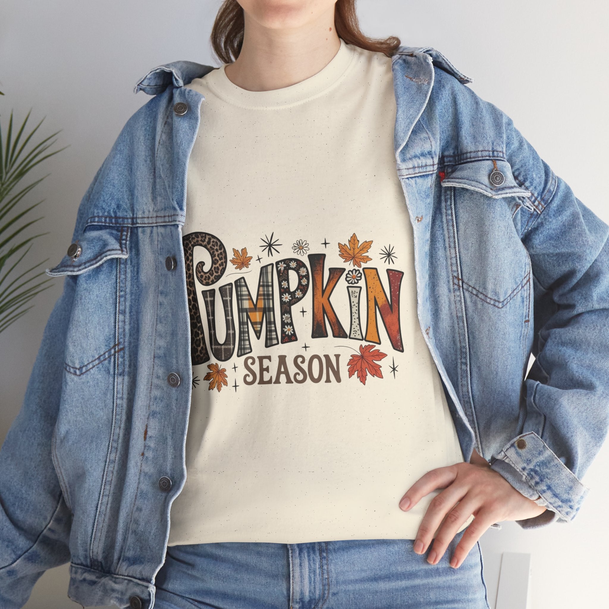 Pumpkin Season Fall T-Shirt Printify