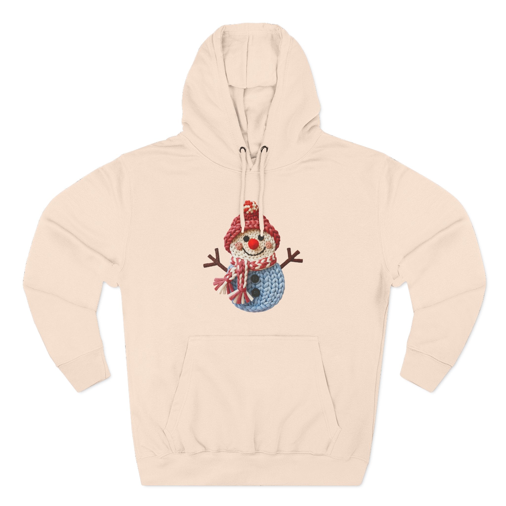 Winter Snowman Holiday Hoodie Printify