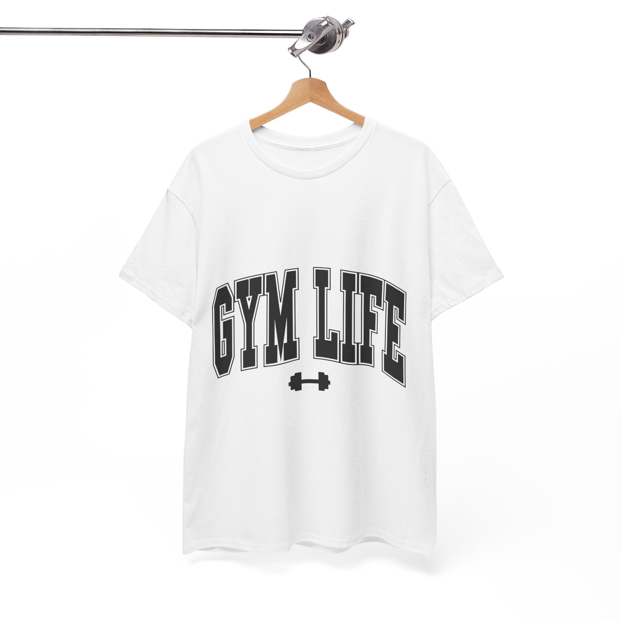 Gym Life Unisex Heavy Cotton T- Shirt Printify