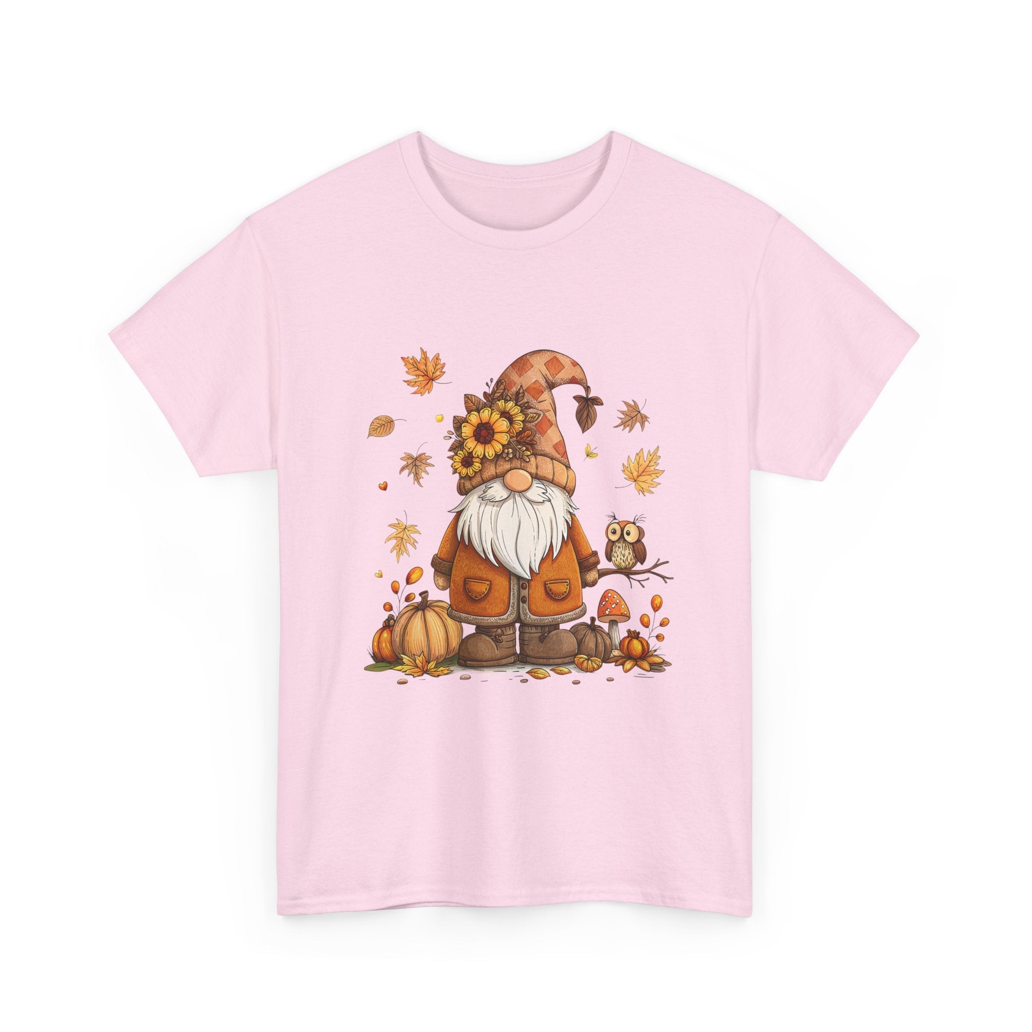 Fall Gnome Retro Unisex T- Shirt Printify
