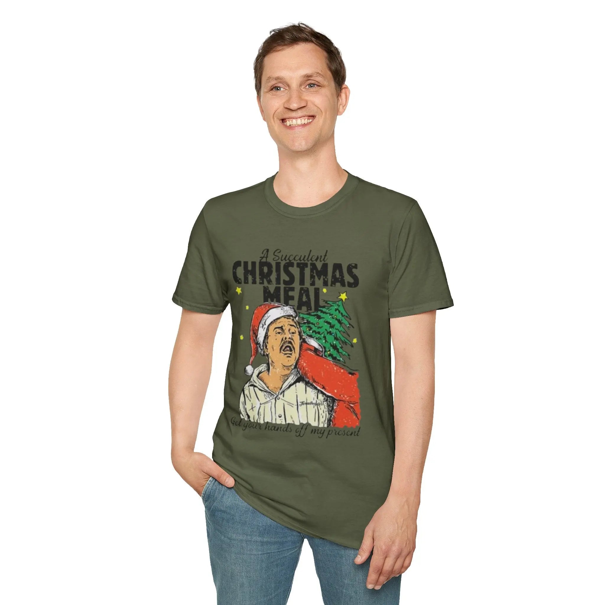 Succulent Christmas Meal T-Shirt - Crafted Looks
