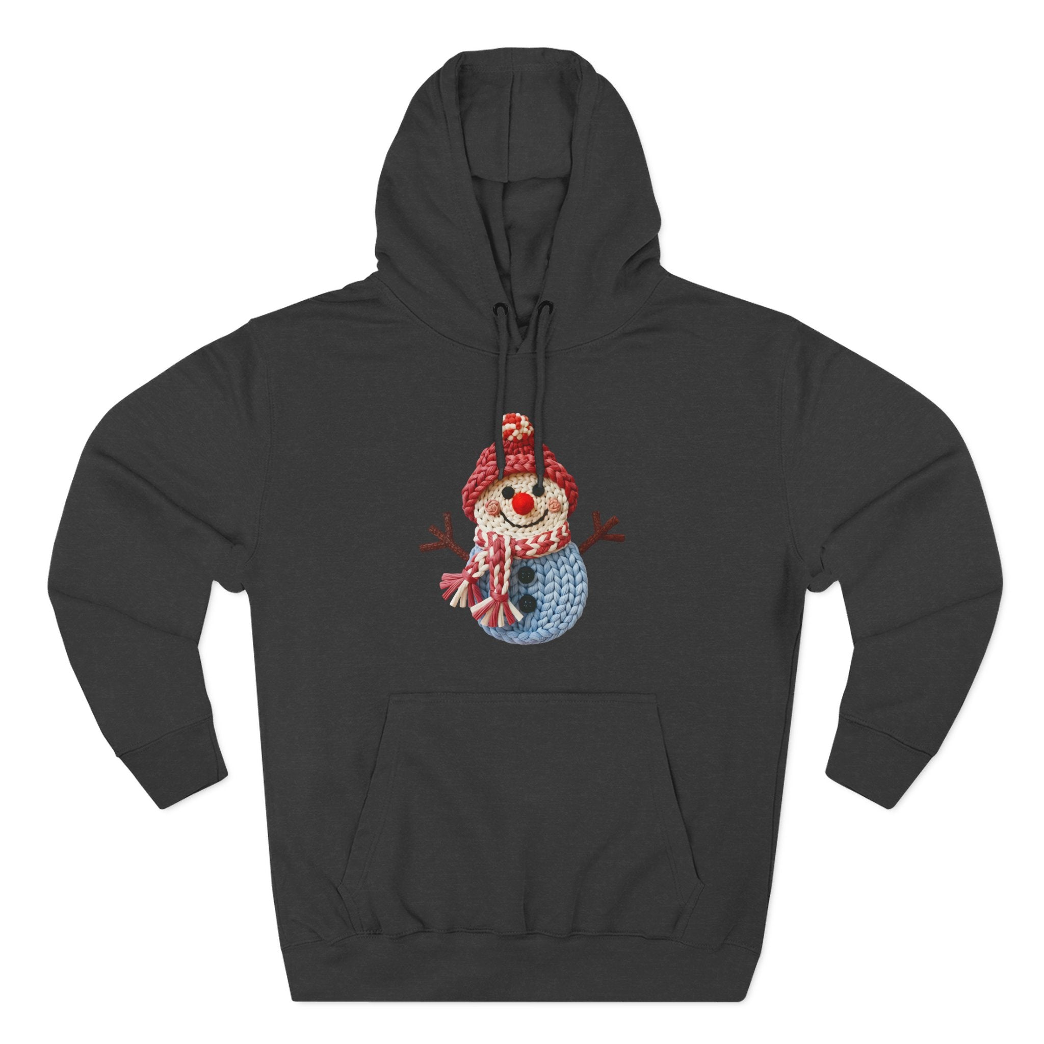 Winter Snowman Holiday Hoodie Printify