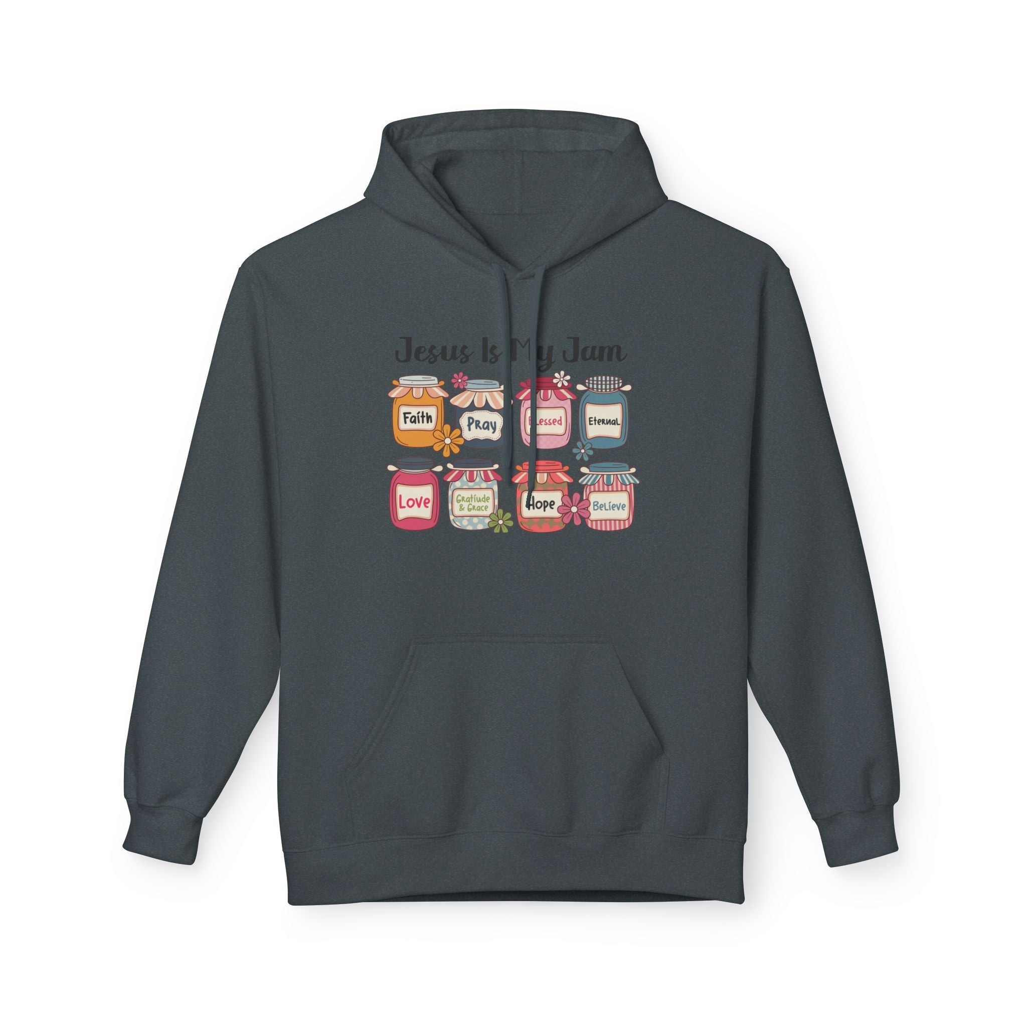 Jesus Is My Jam Graphic Hoodie Printify