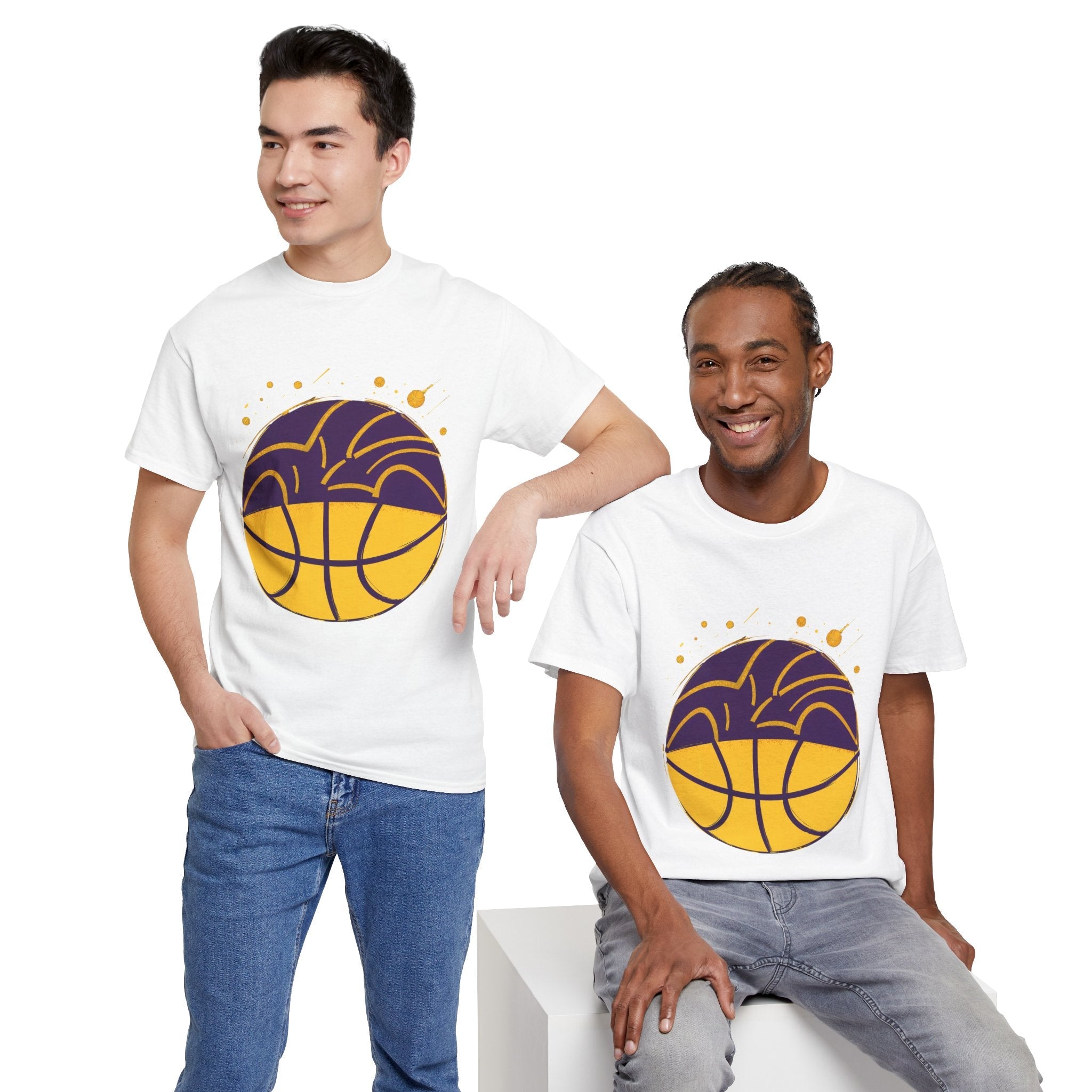Lakers NBA Basketball Unisex T-Shirt Printify