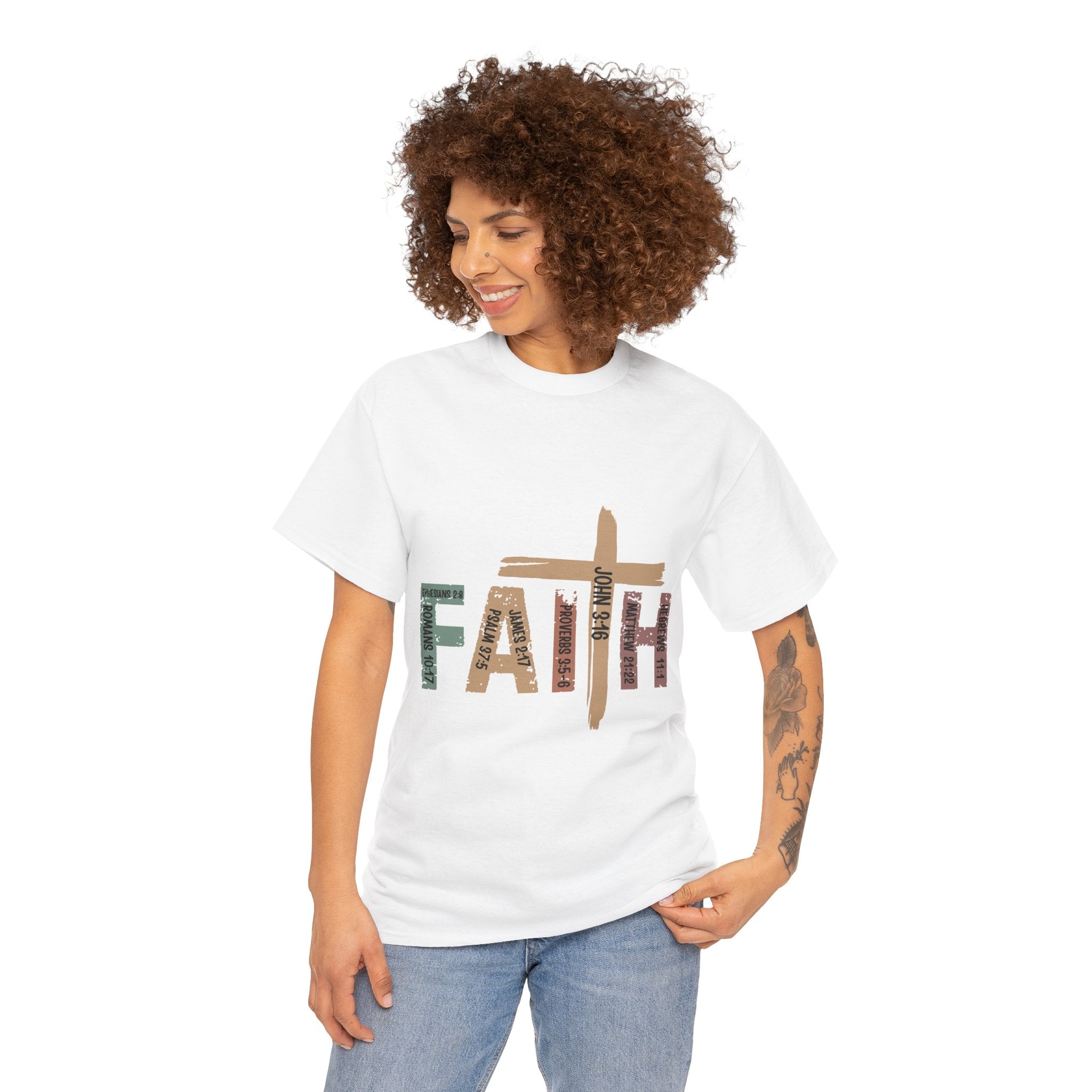 Faith Inspirational Unisex T- Shirt Printify