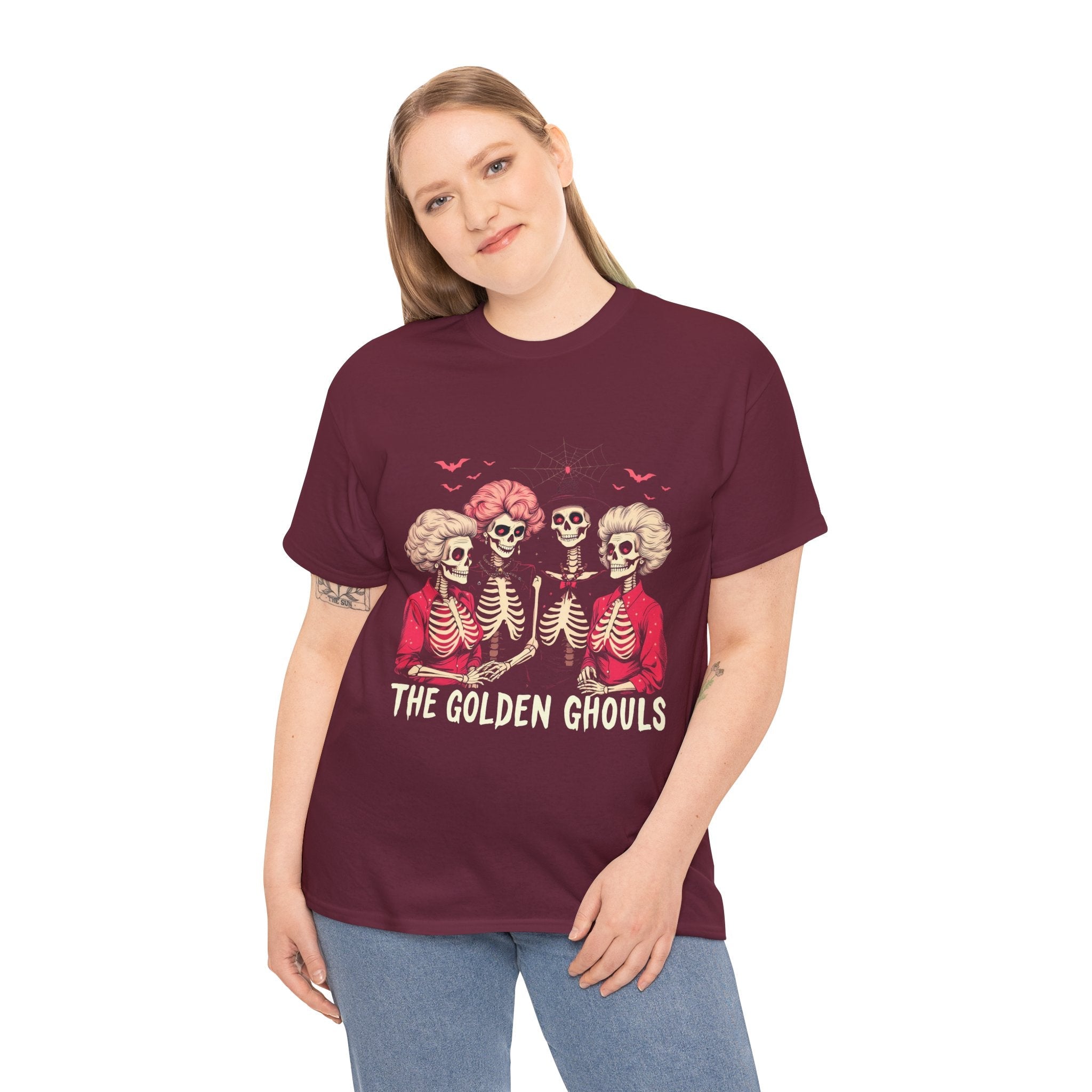 The Golden Ghouls Unisex Graphic T- Shirt Printify