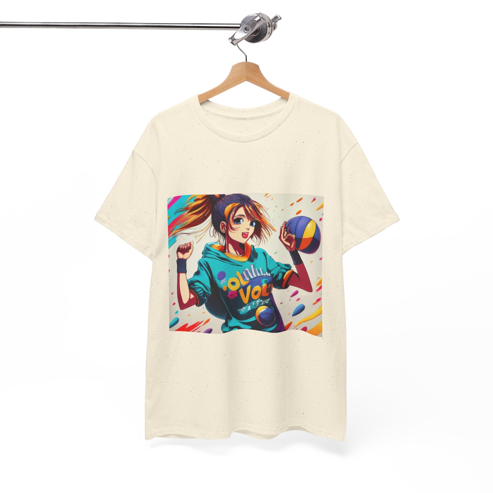 Volleyball Street Graphic T- Shirt Printify