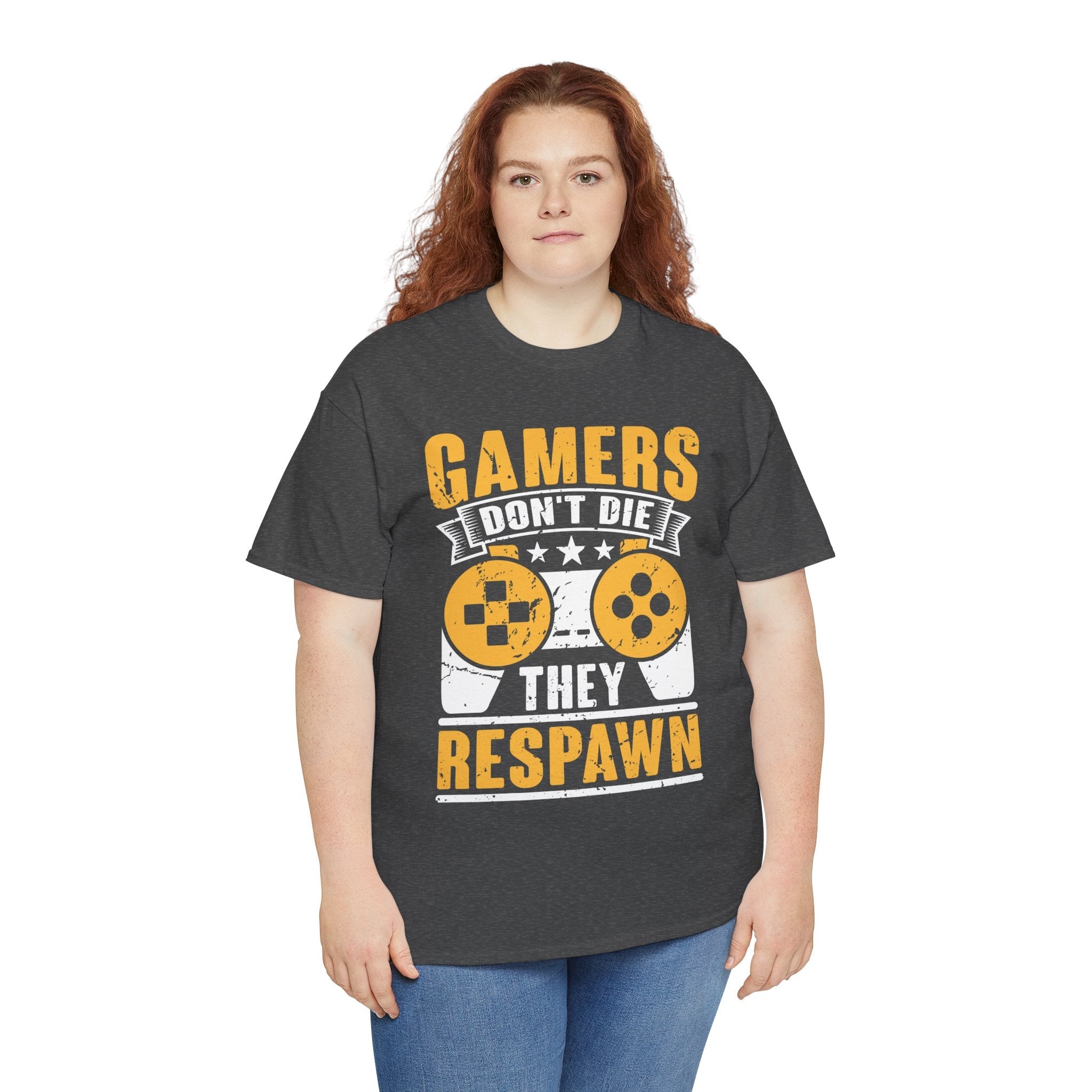 Gamers Don’t Die, They Respawn Unisex T-Shirt Printify