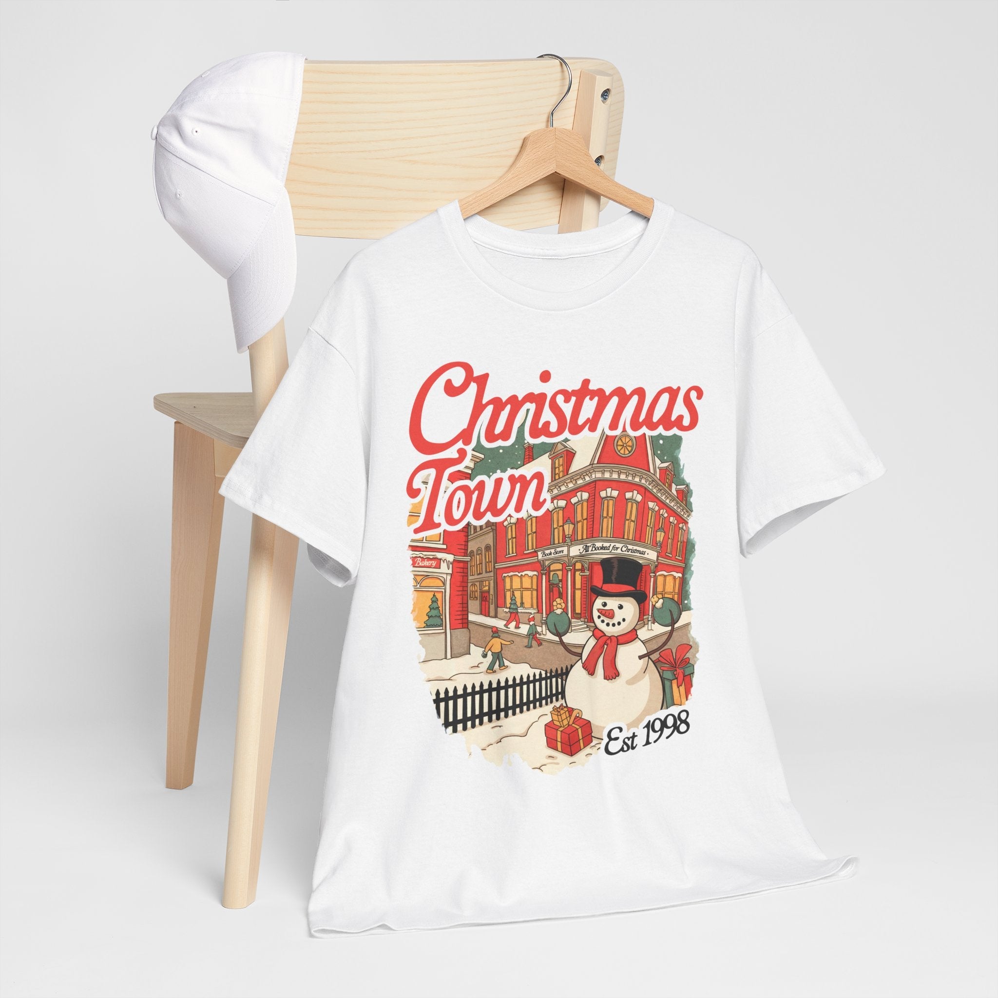 Christmas Town Unisex Graphic T- Shirt Printify