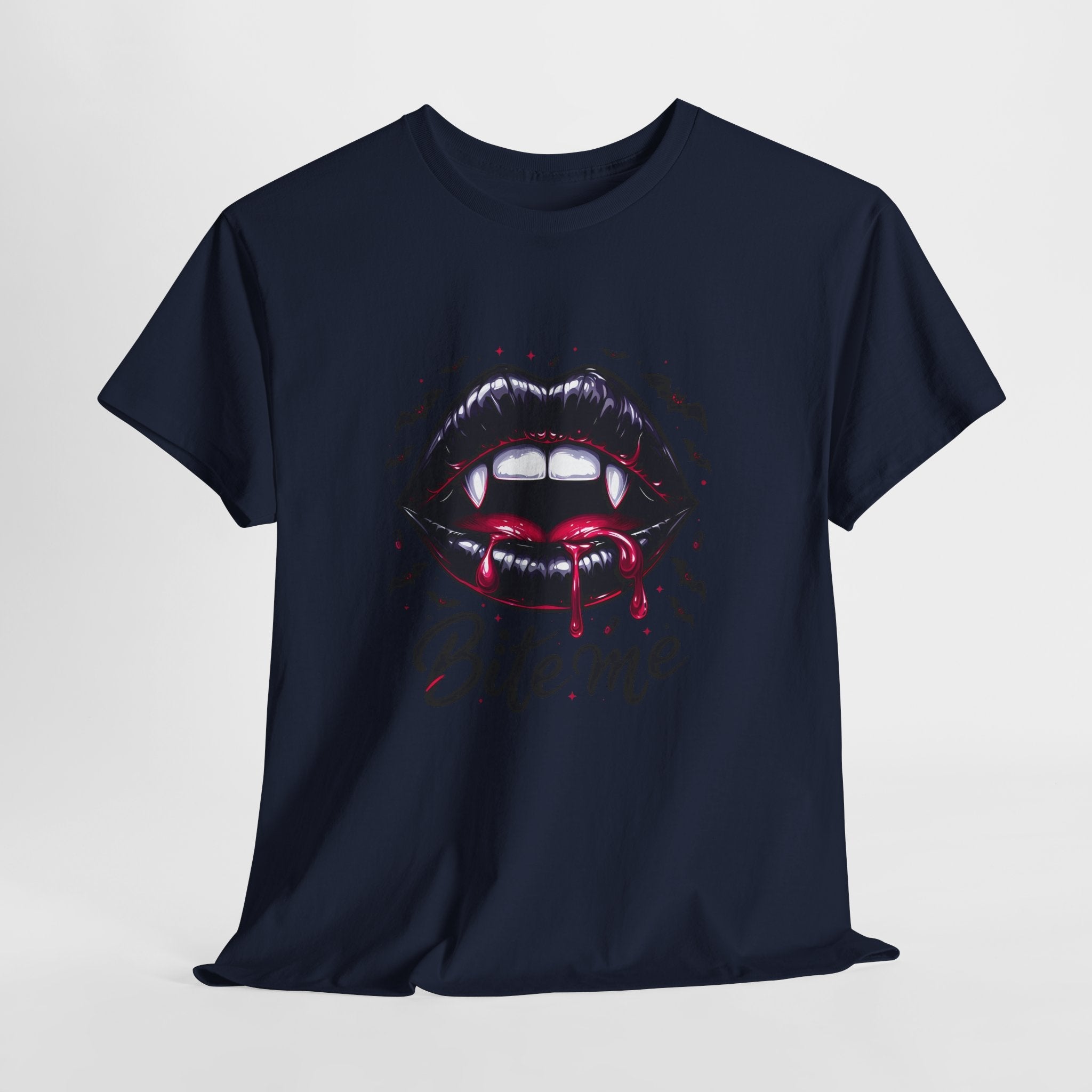 Bite Me Vampire Halloween T- Shirt Printify