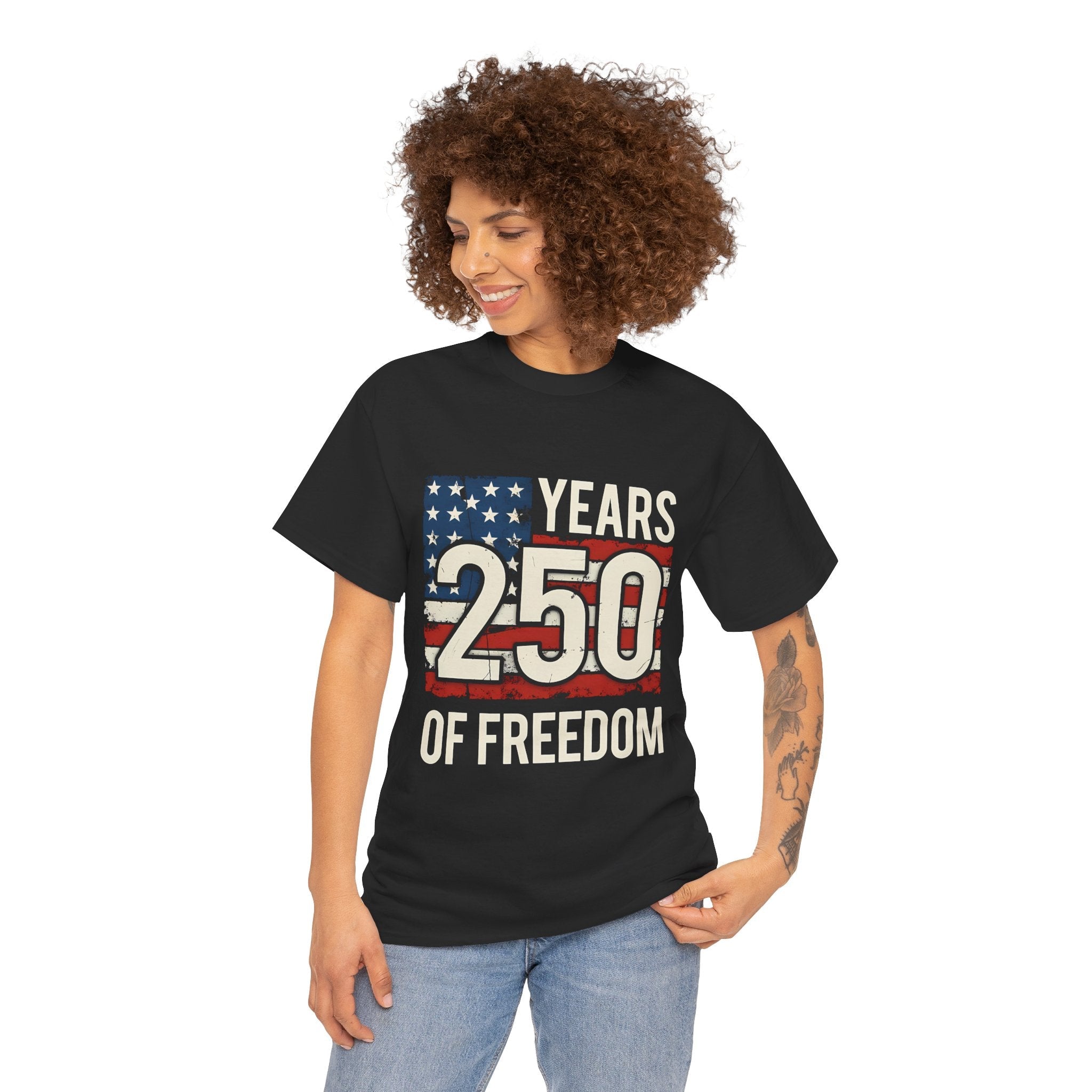 Celebrate 250 Years of Freedom Unisex T-Shirt Printify