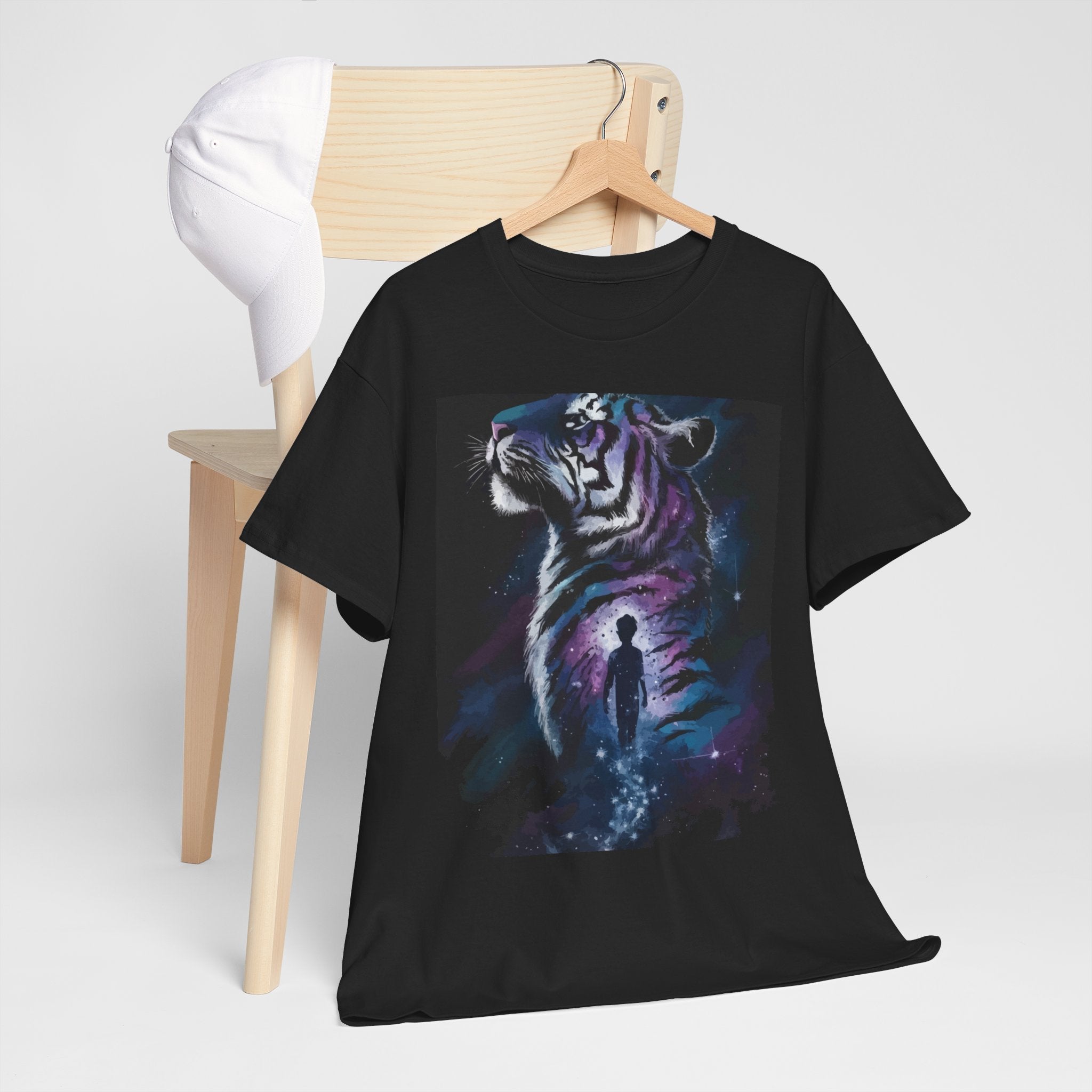 Mystical Tiger Graphic T-Shirt Printify