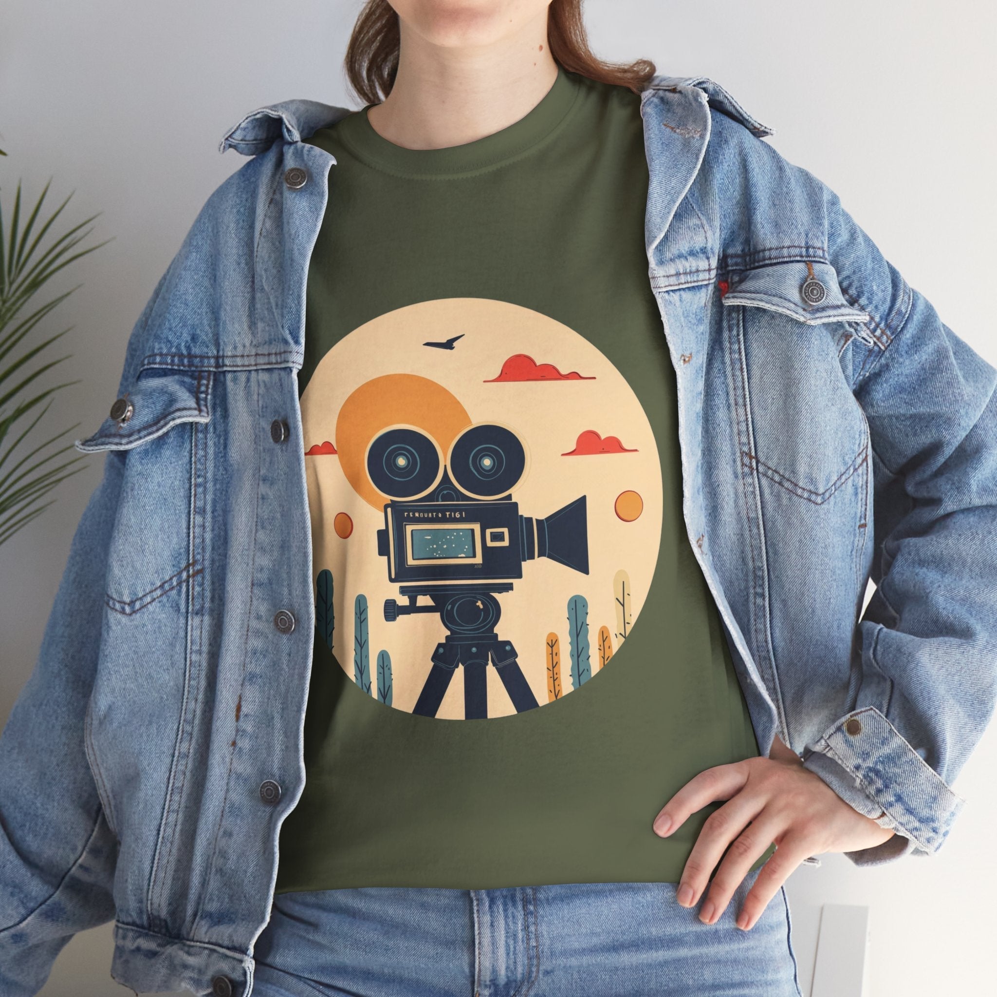 Vintage Film Camera T- Shirt Printify