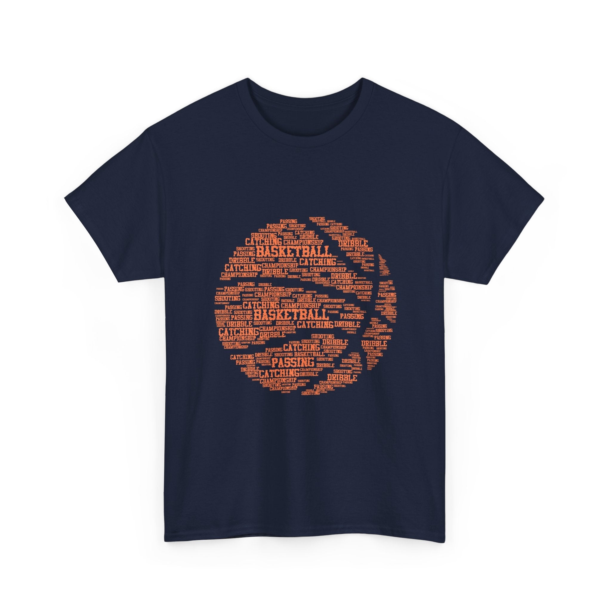 Basketball Word Art Unisex T- Shirt Printify