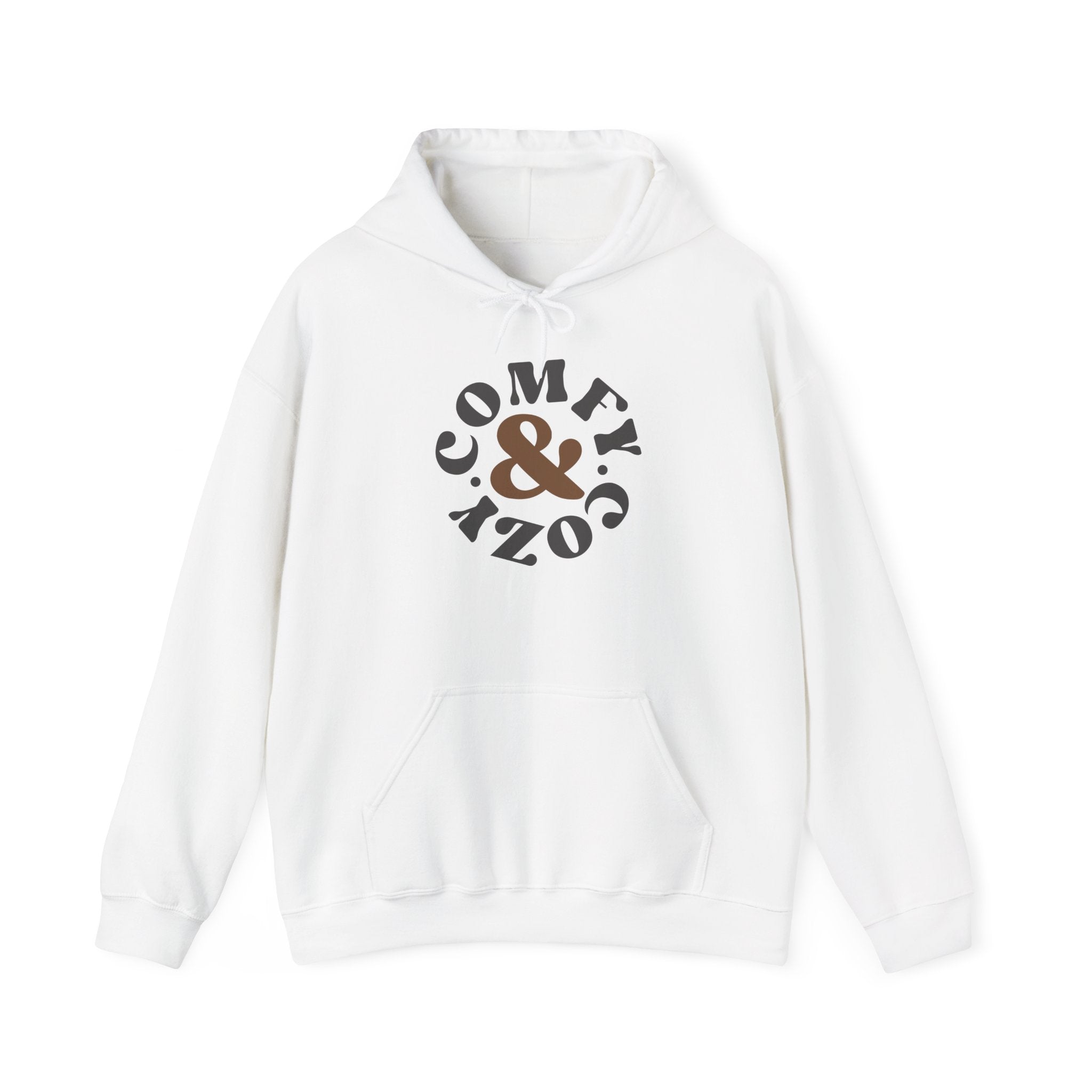 Cozy & Comfy Graphic Hoodie Printify