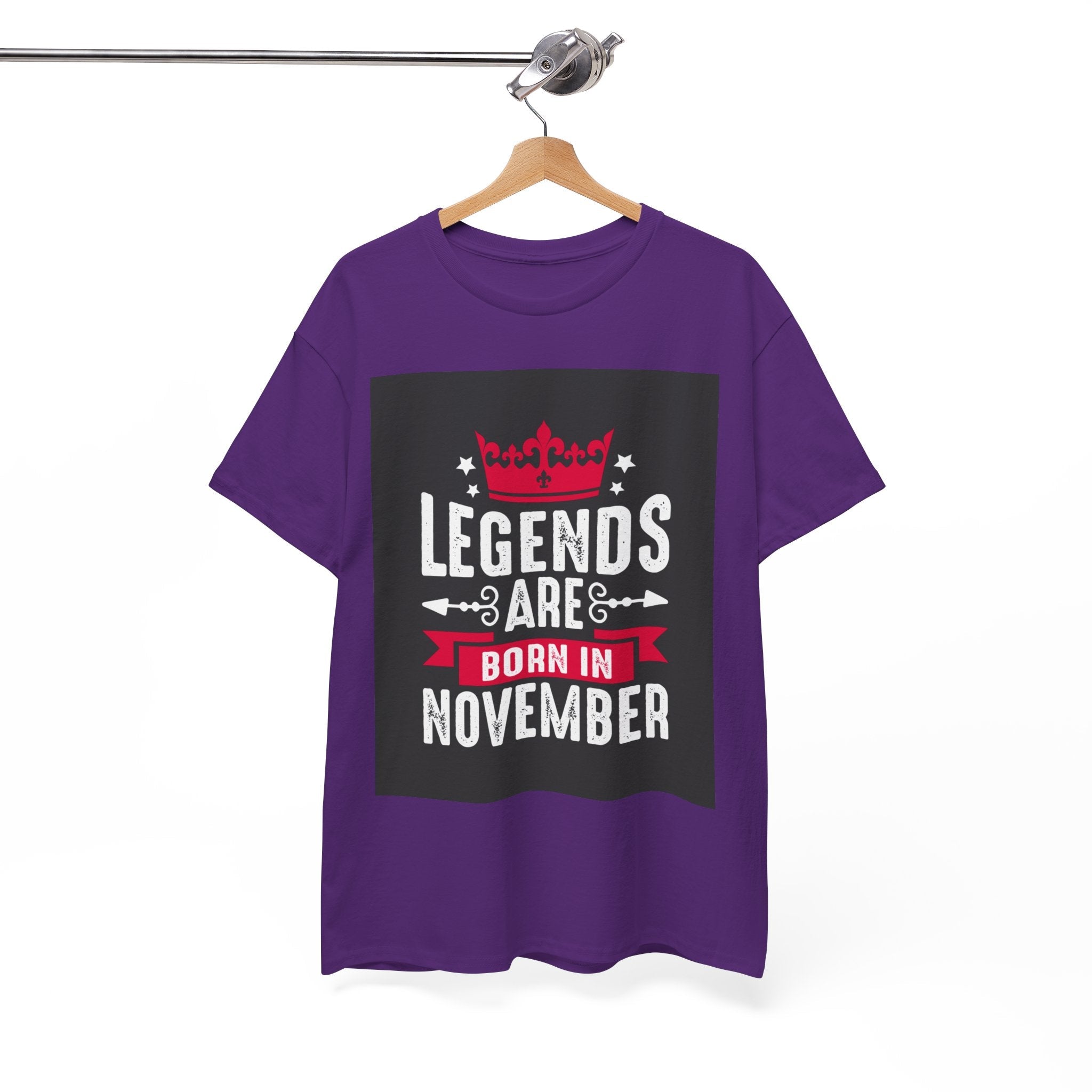 Legends Born in November Unisex T- Shirt Printify