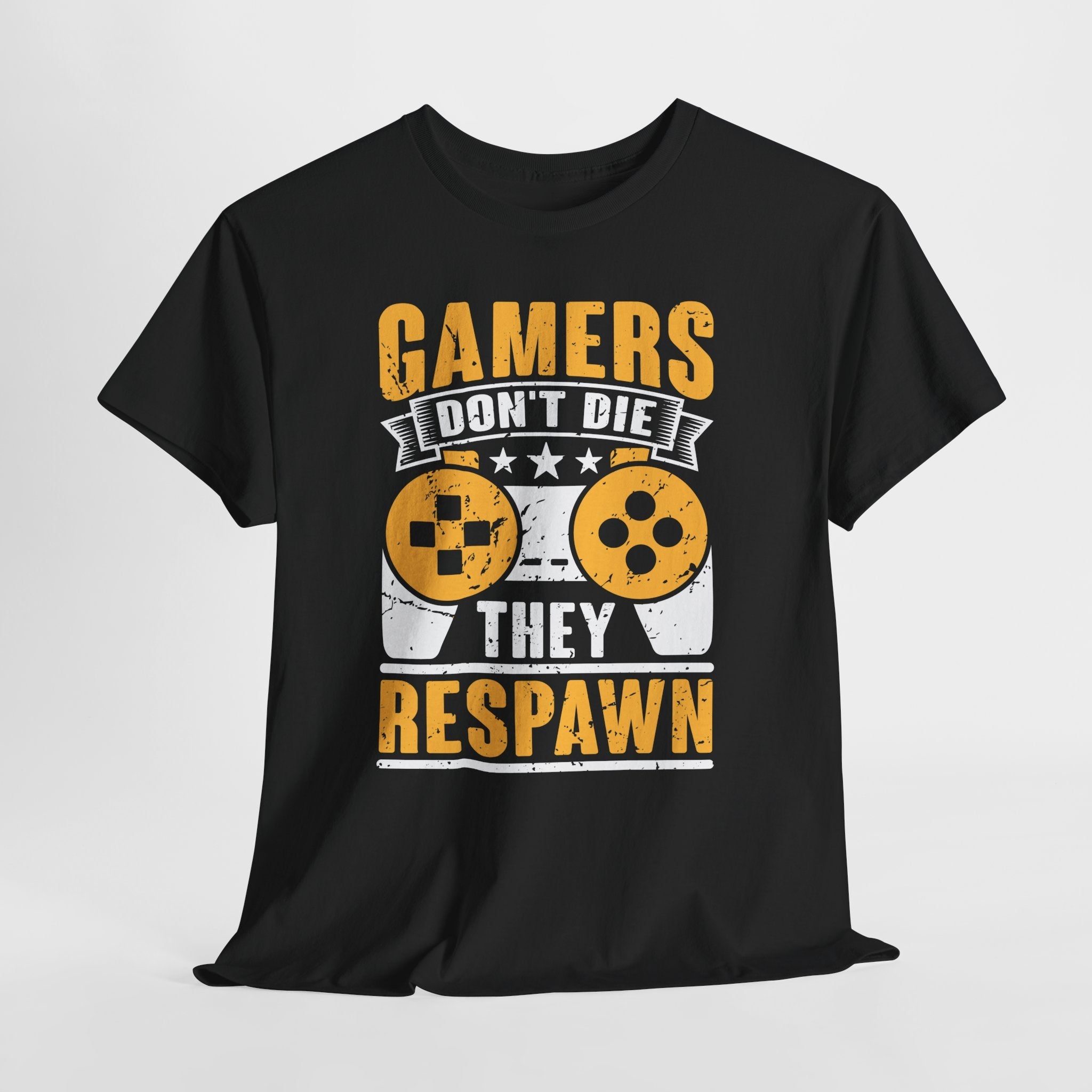 Gamers Donâ€™t Die, They Respawn Unisex T-Shirt Printify