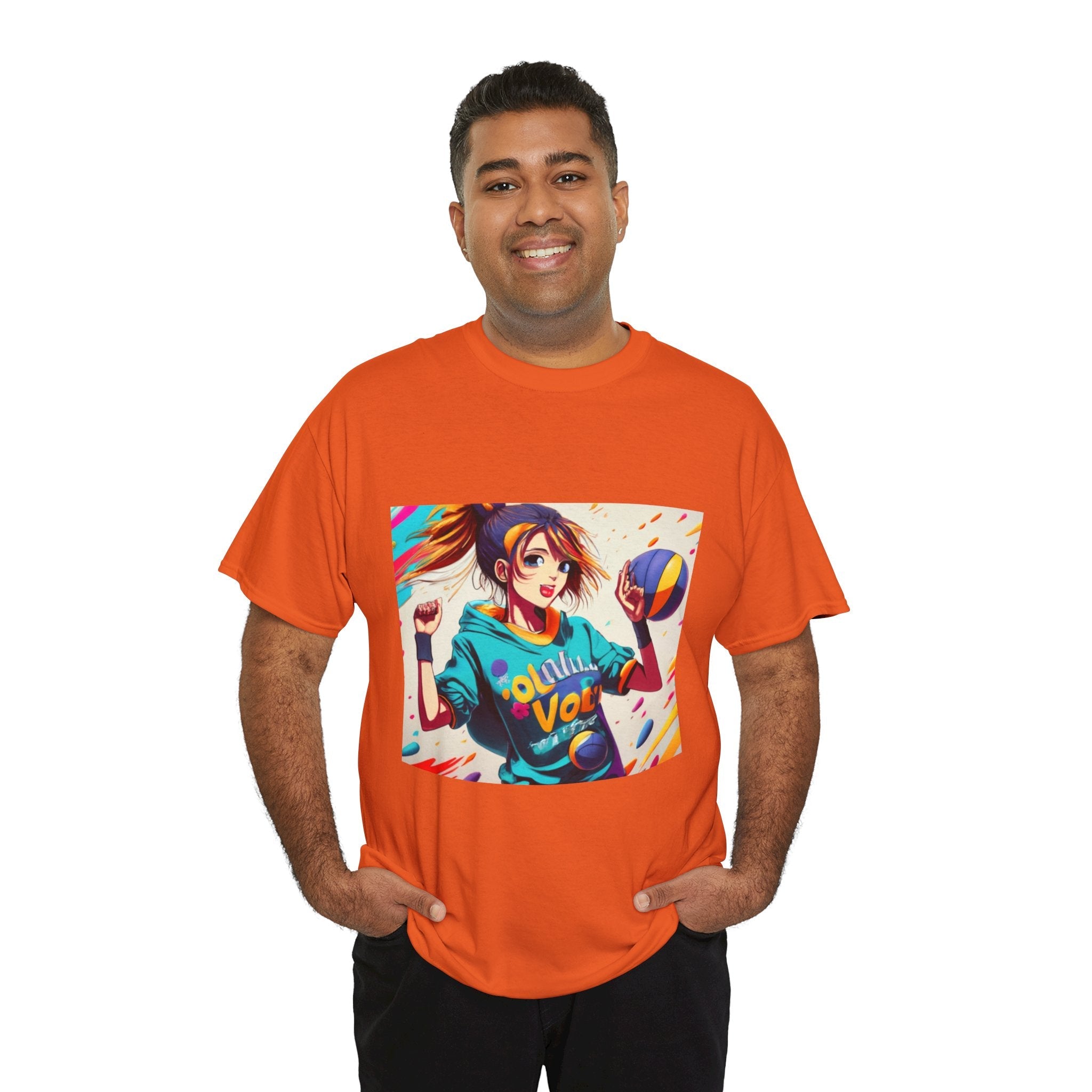 Volleyball Street Graphic T- Shirt Printify