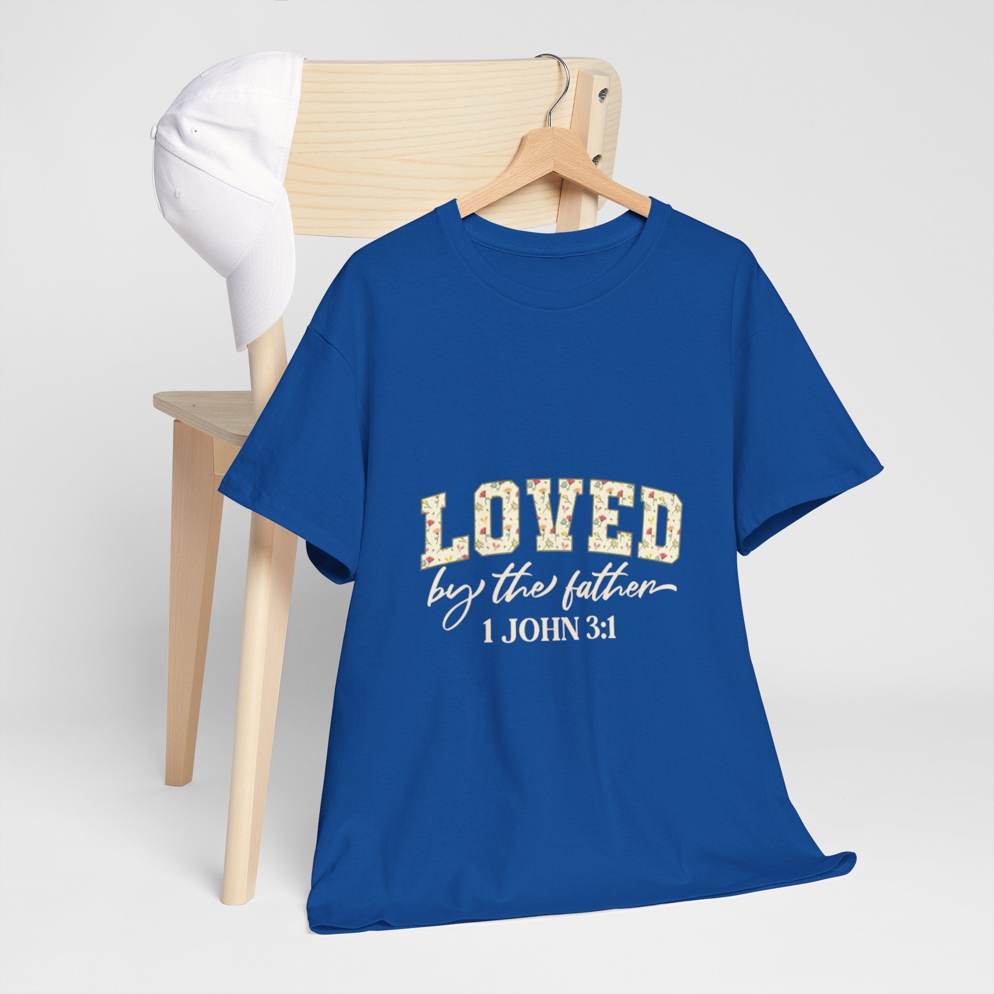 Loved by the Father T-Shirt Printify