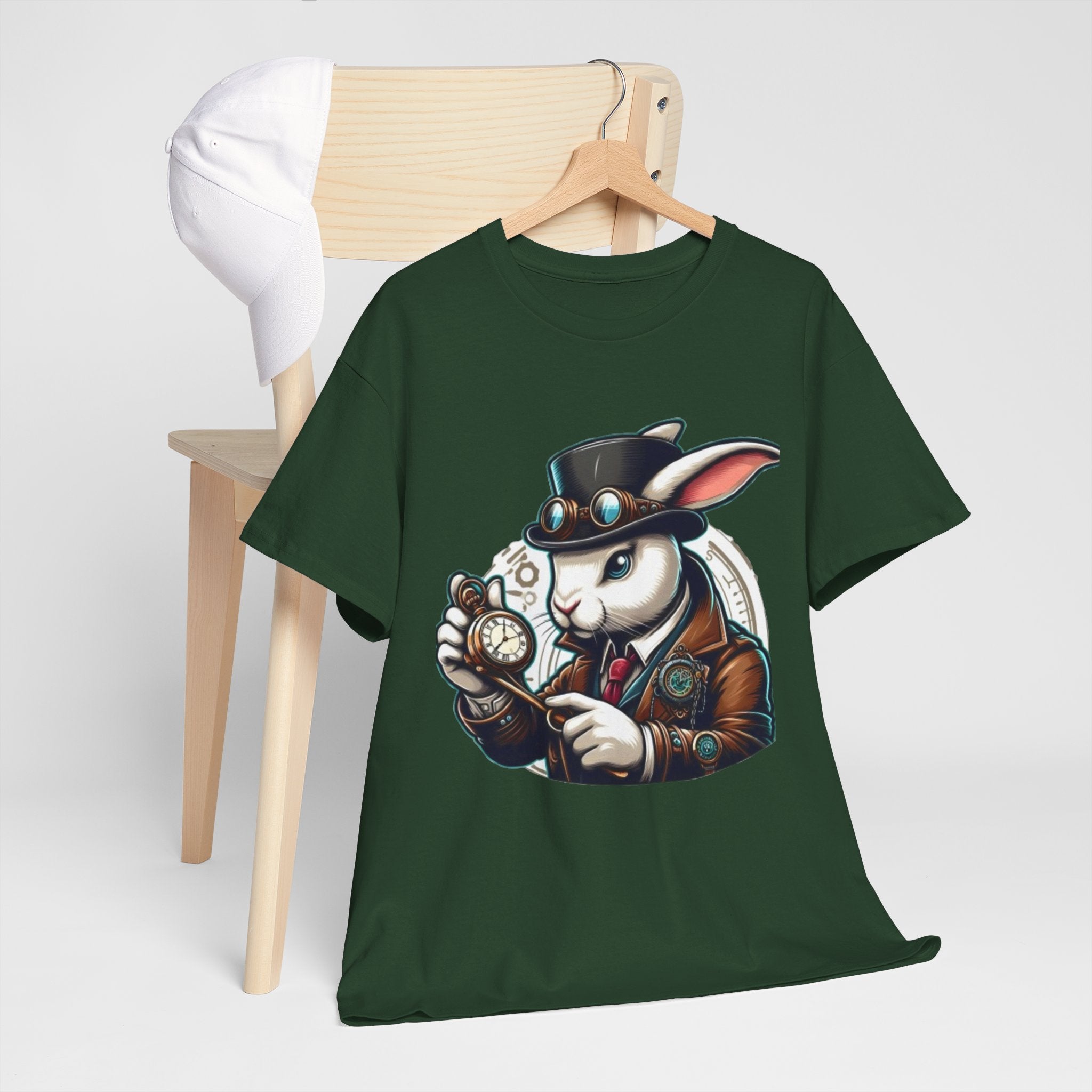 Detective Vintage Rabbit T-Shirt Printify