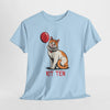 Cute Cat Balloon Graphic T-Shirt Printify