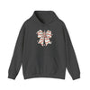Candy Cane Bow Hoodie Printify