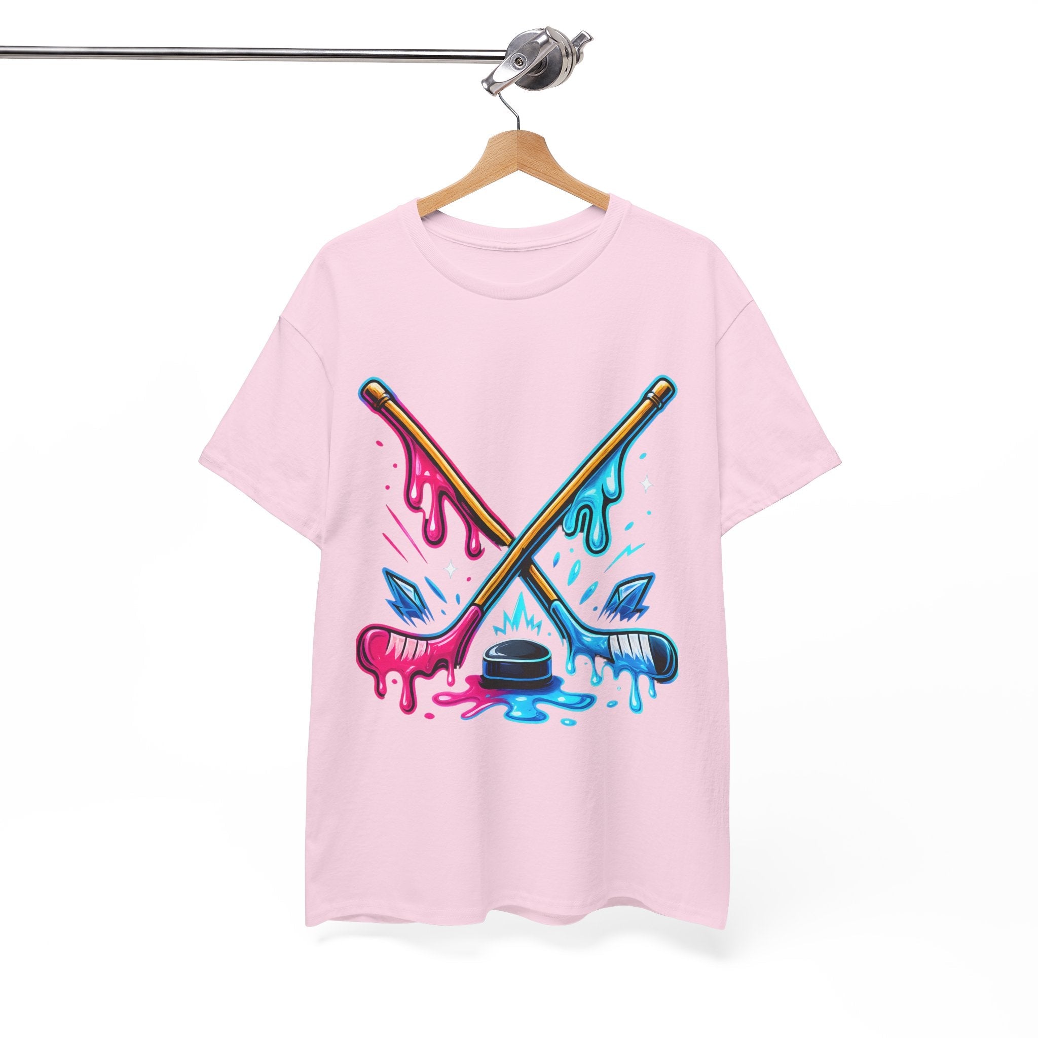 Drip Ice- hockey Unisex T-Shirt Printify