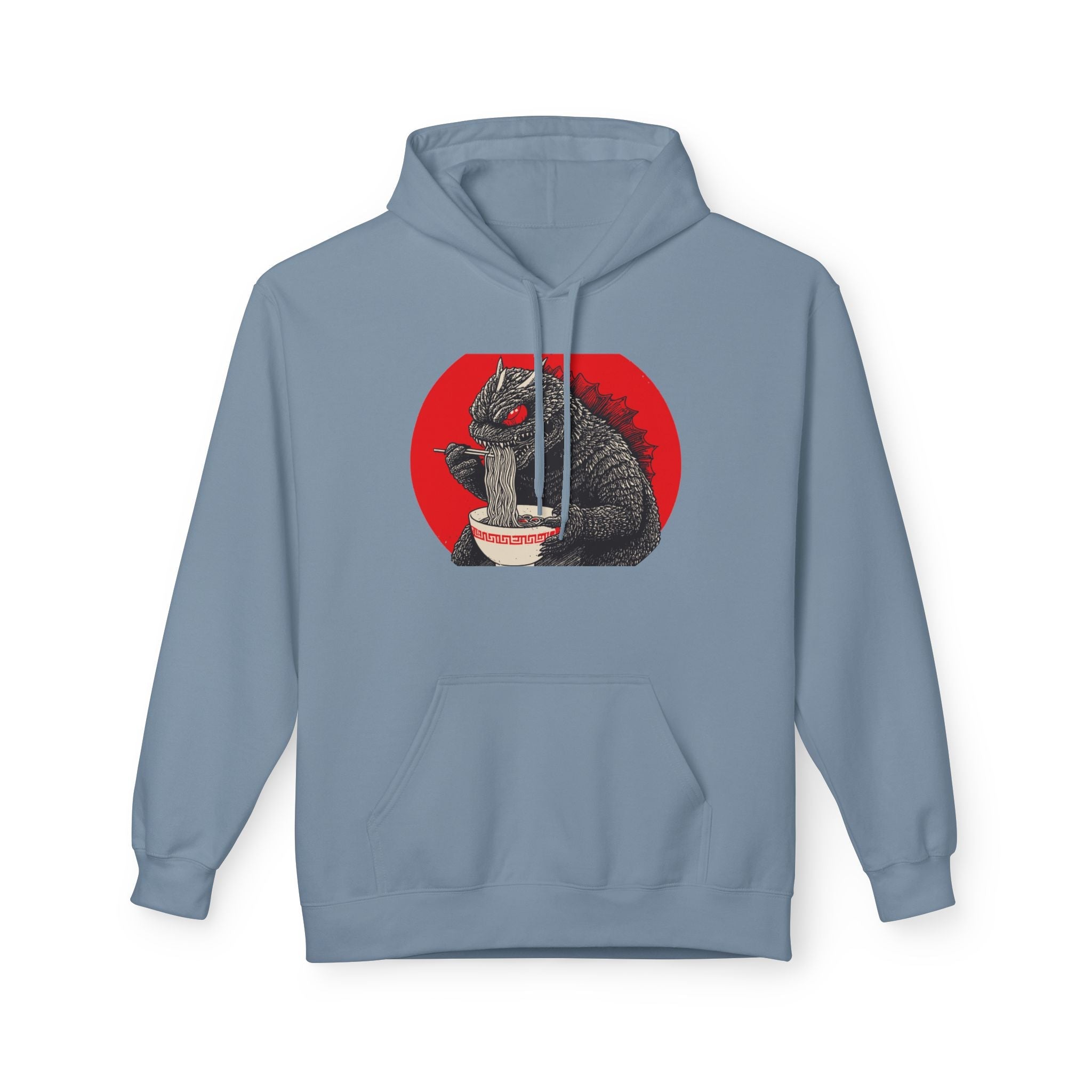 Godzilla Ramen Graphic Hoodie Printify