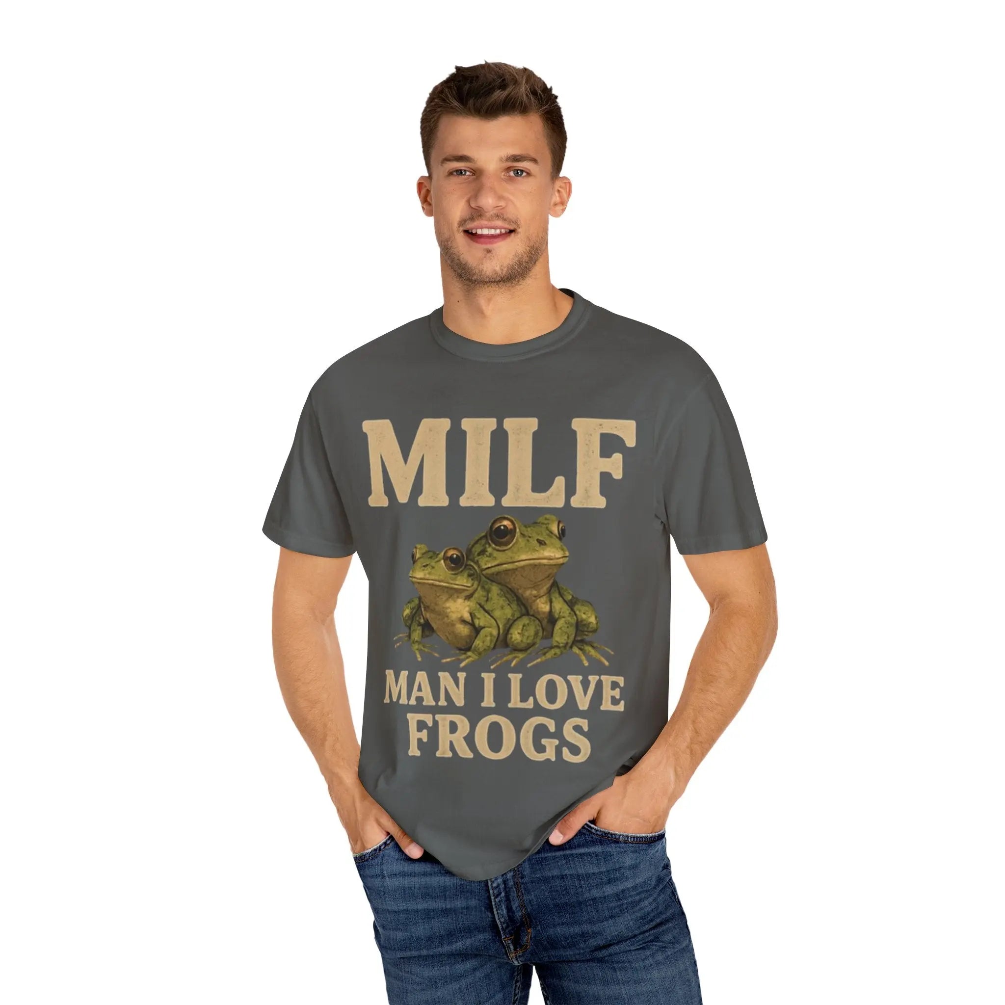 Milf Man I Love Frogs T-Shirt - Crafted Looks