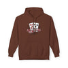 Retro Poker Graphic Cards Hoodie Printify