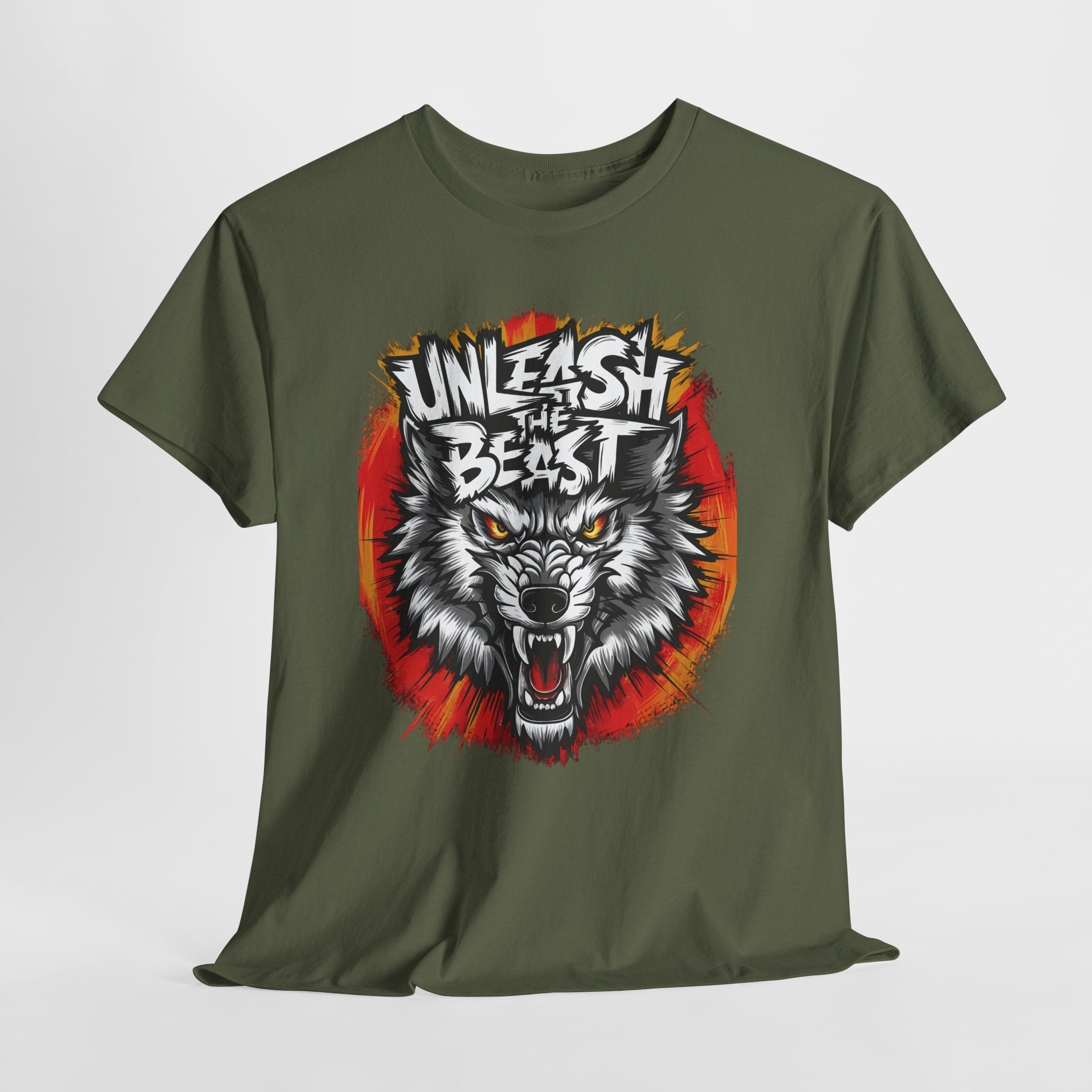 Unleash the Beast Graphic T- Shirt Printify