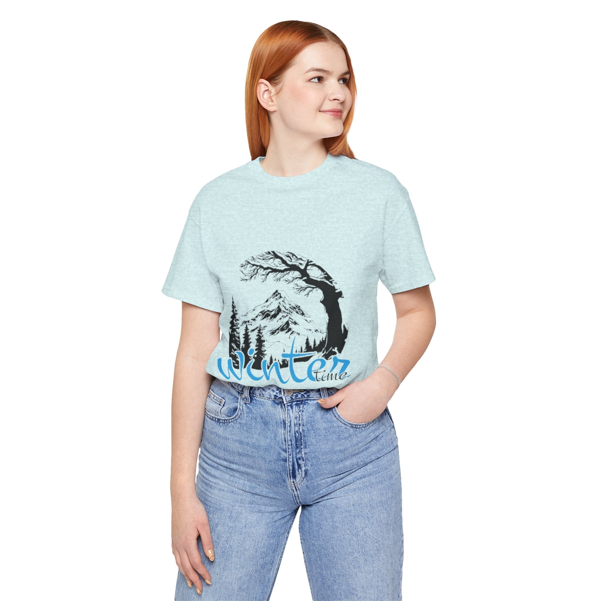 Winter Time Graphic T-Shirt Printify