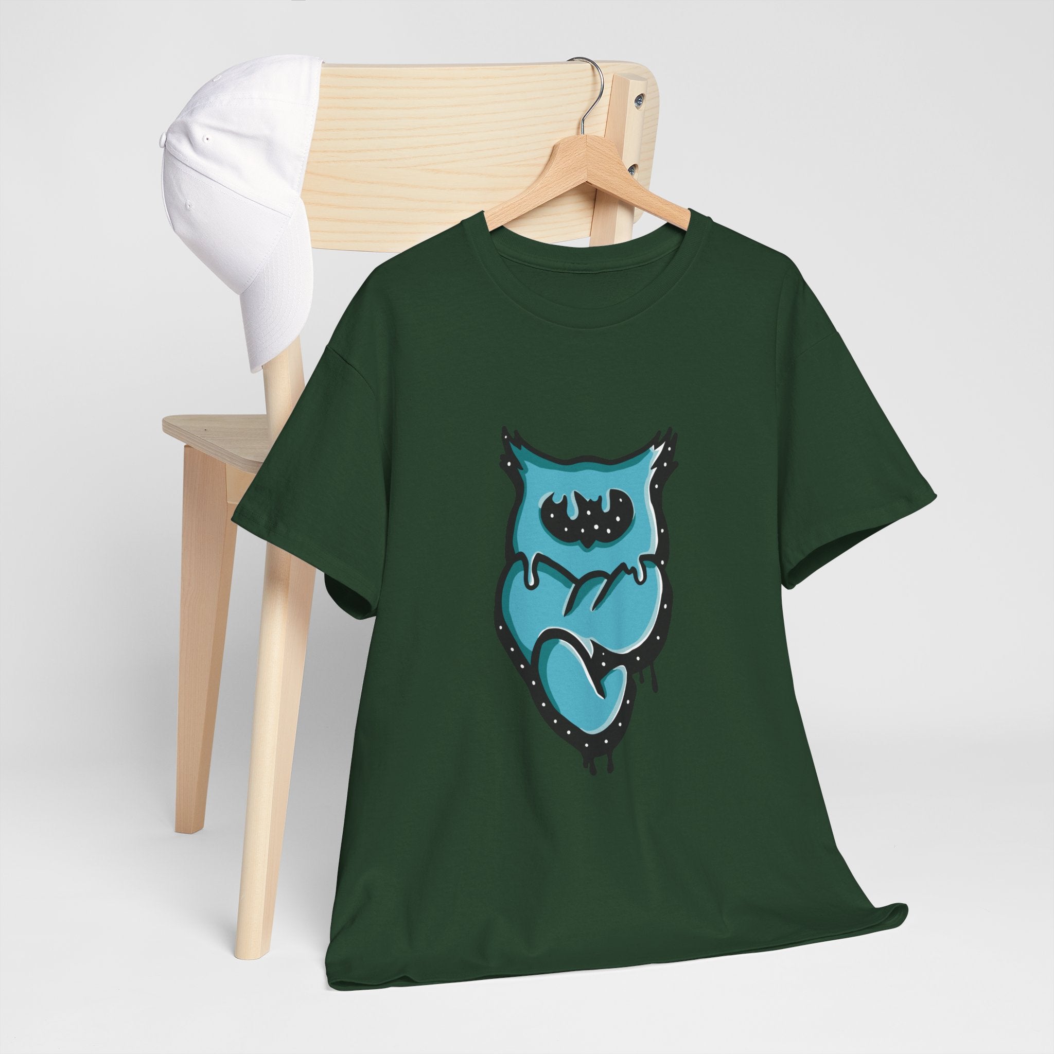 Owl - Graffiti Lettering T- Shirt Printify