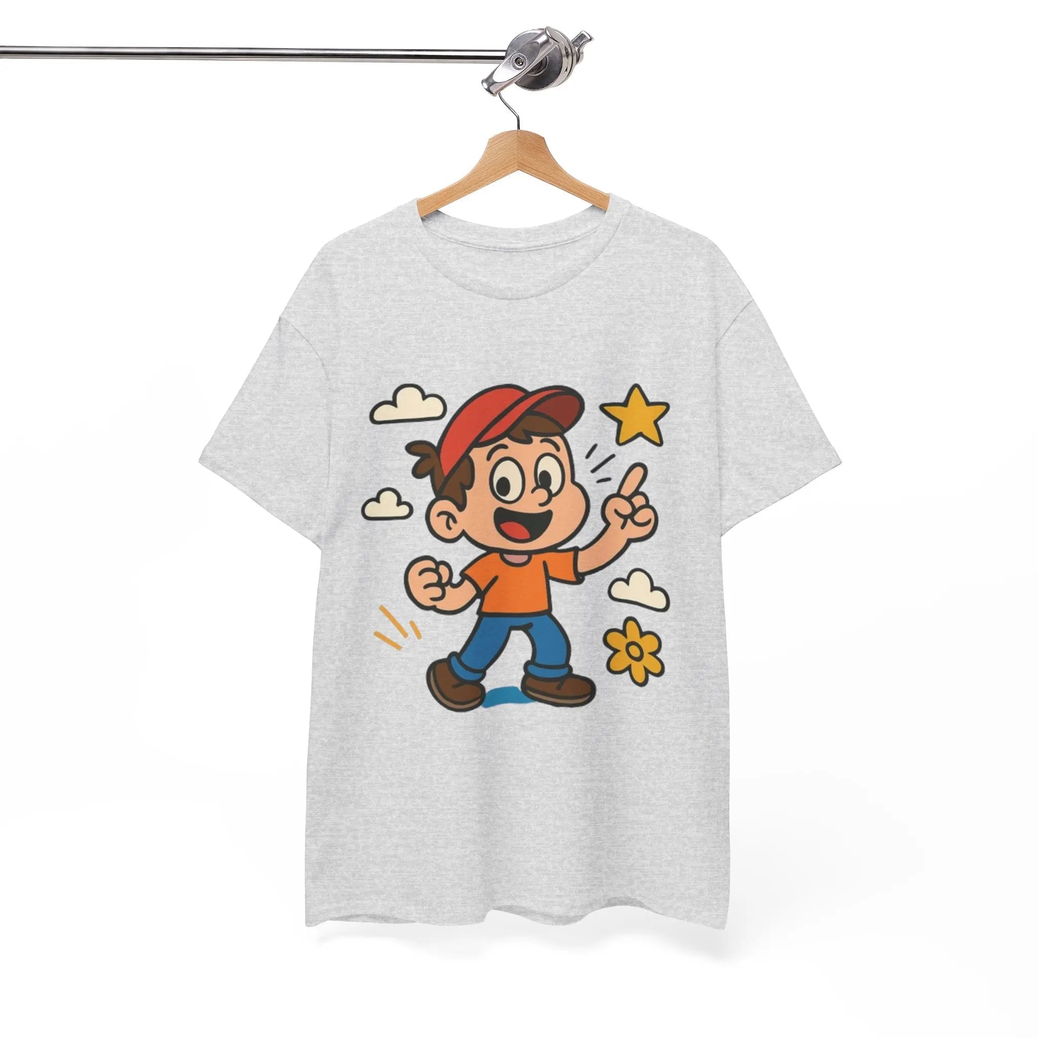 Cute Cartoon Kid Unisex T-Shirt Printify