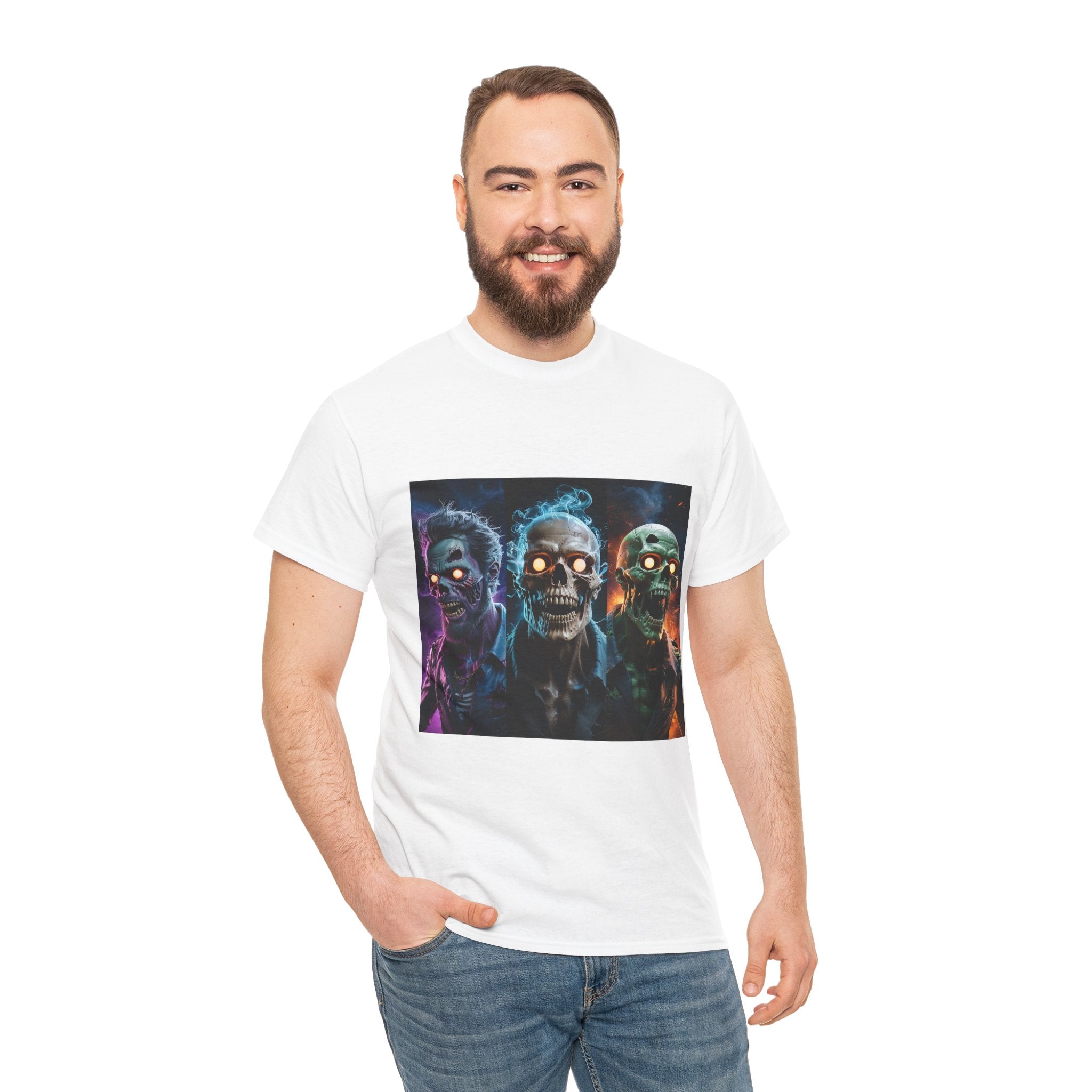 Zombie Graphic T- Shirt Printify