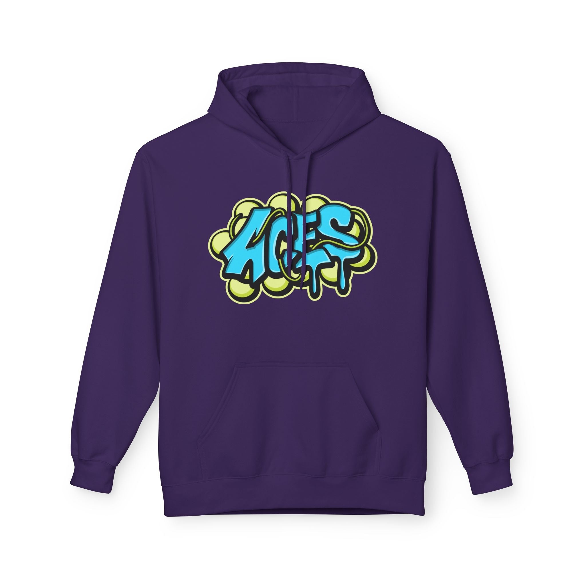 ACES Graffiti Streetwear Hoodie Printify